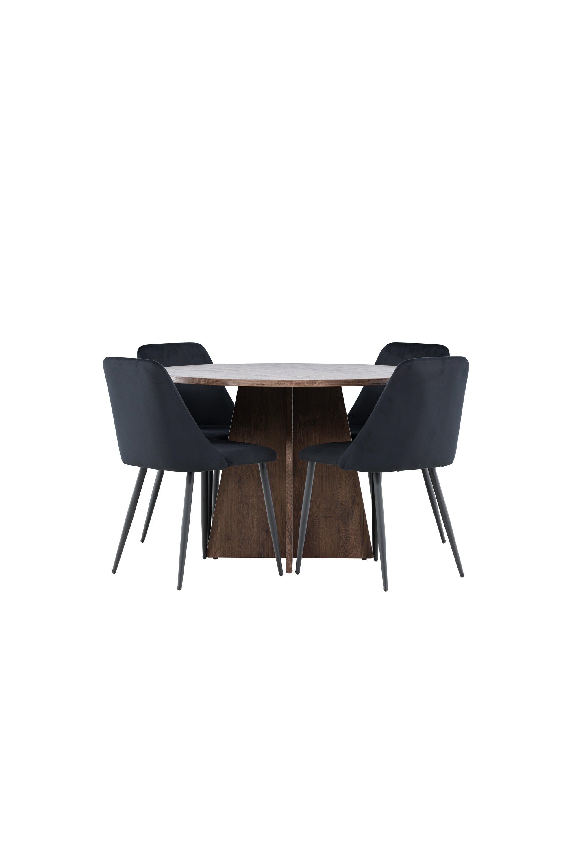 Bootcut Esszimmertisch mit Night Stühlen in präsentiert im Onlineshop von KAQTU Design AG. Bartischset ist von Venture Home