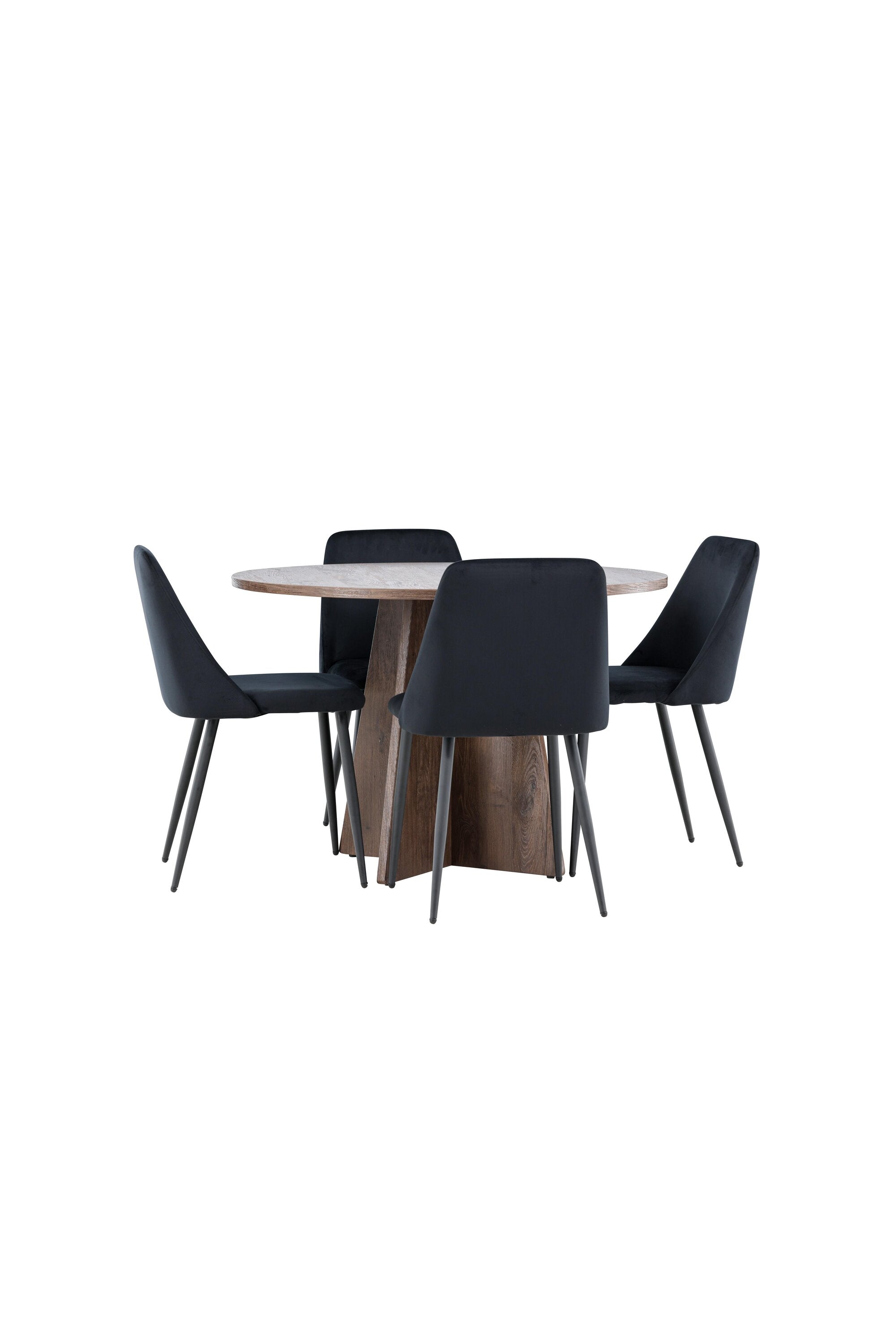 Bootcut Esszimmertisch mit Night Stühlen in präsentiert im Onlineshop von KAQTU Design AG. Bartischset ist von Venture Home