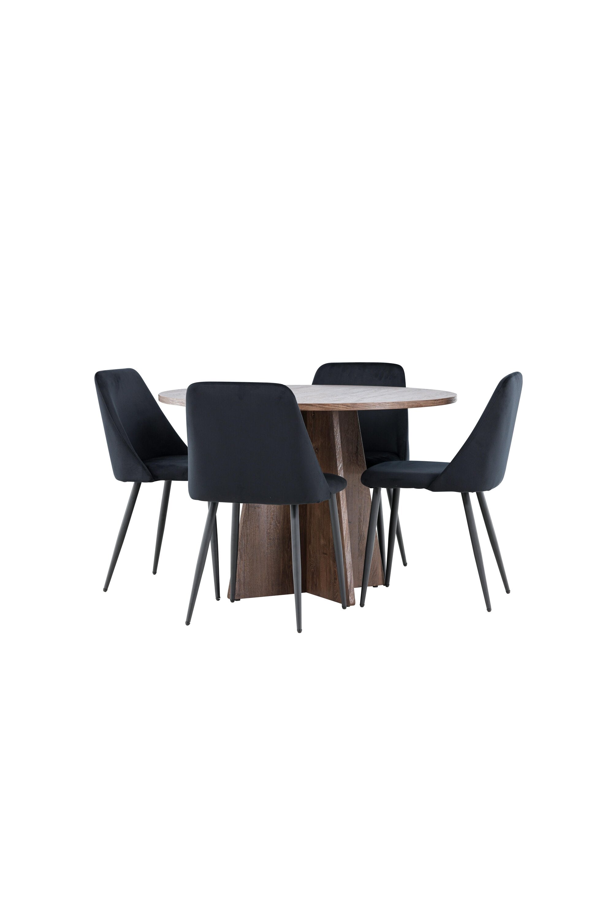 Bootcut Esszimmertisch mit Night Stühlen in präsentiert im Onlineshop von KAQTU Design AG. Bartischset ist von Venture Home