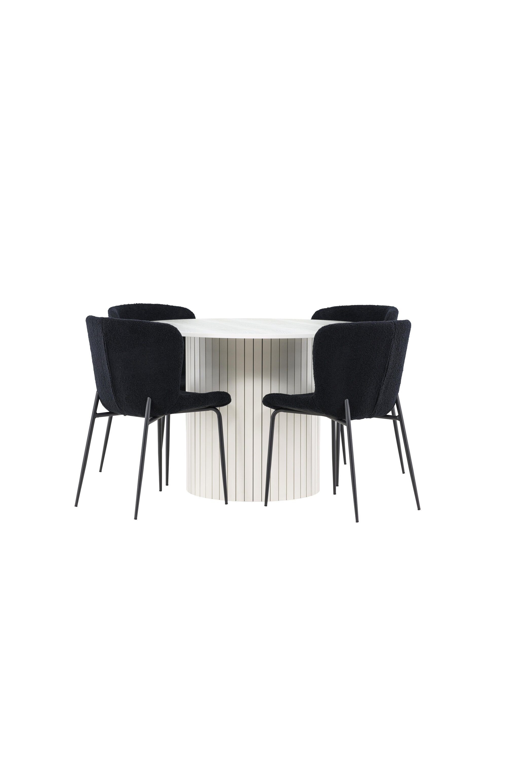 Härön Esstisch mit Modesto Stühlen in präsentiert im Onlineshop von KAQTU Design AG. Bartischset ist von Venture Home
