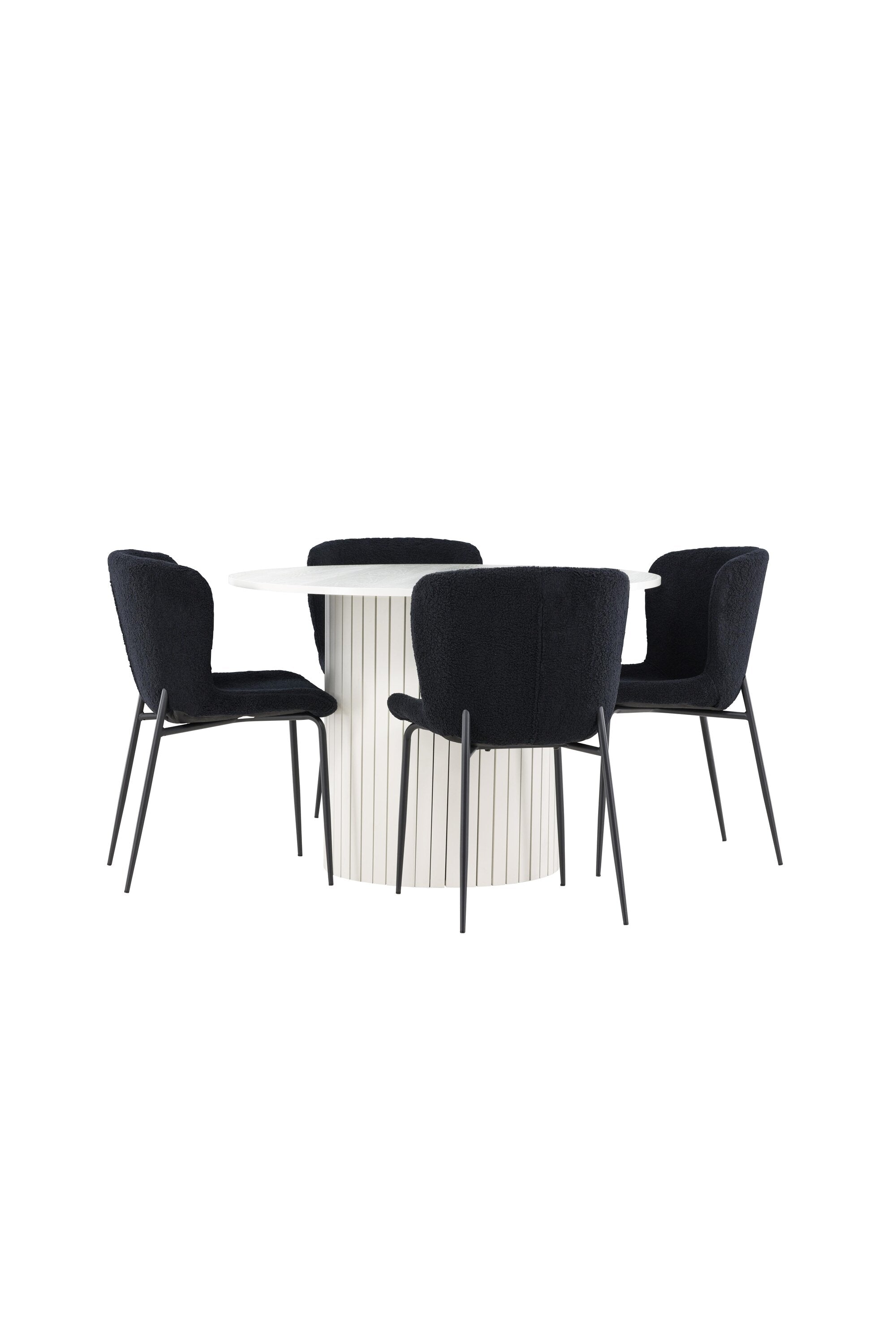 Härön Esstisch mit Modesto Stühlen in präsentiert im Onlineshop von KAQTU Design AG. Bartischset ist von Venture Home