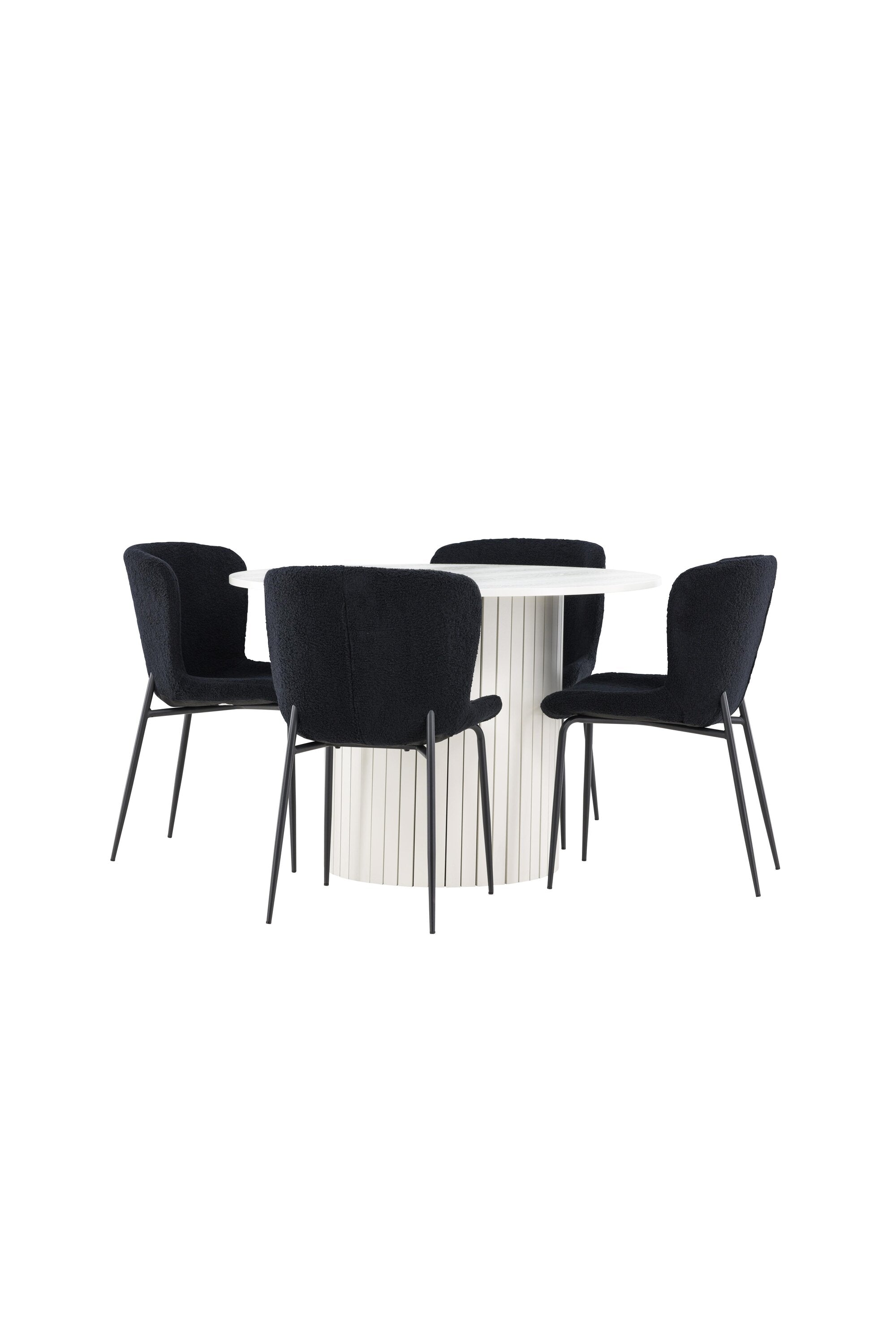 Härön Esstisch mit Modesto Stühlen in präsentiert im Onlineshop von KAQTU Design AG. Bartischset ist von Venture Home