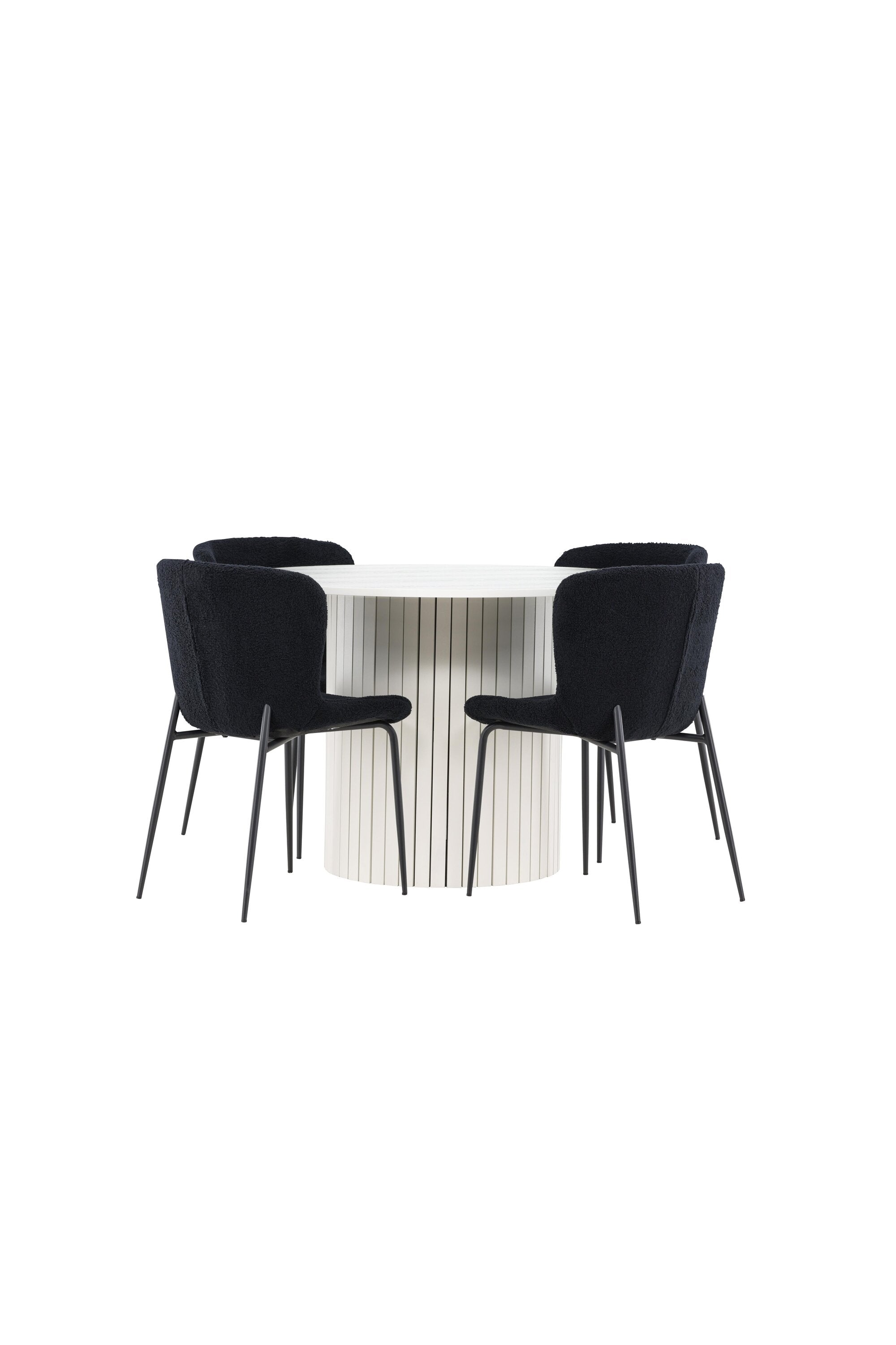 Härön Esstisch mit Modesto Stühlen in präsentiert im Onlineshop von KAQTU Design AG. Bartischset ist von Venture Home