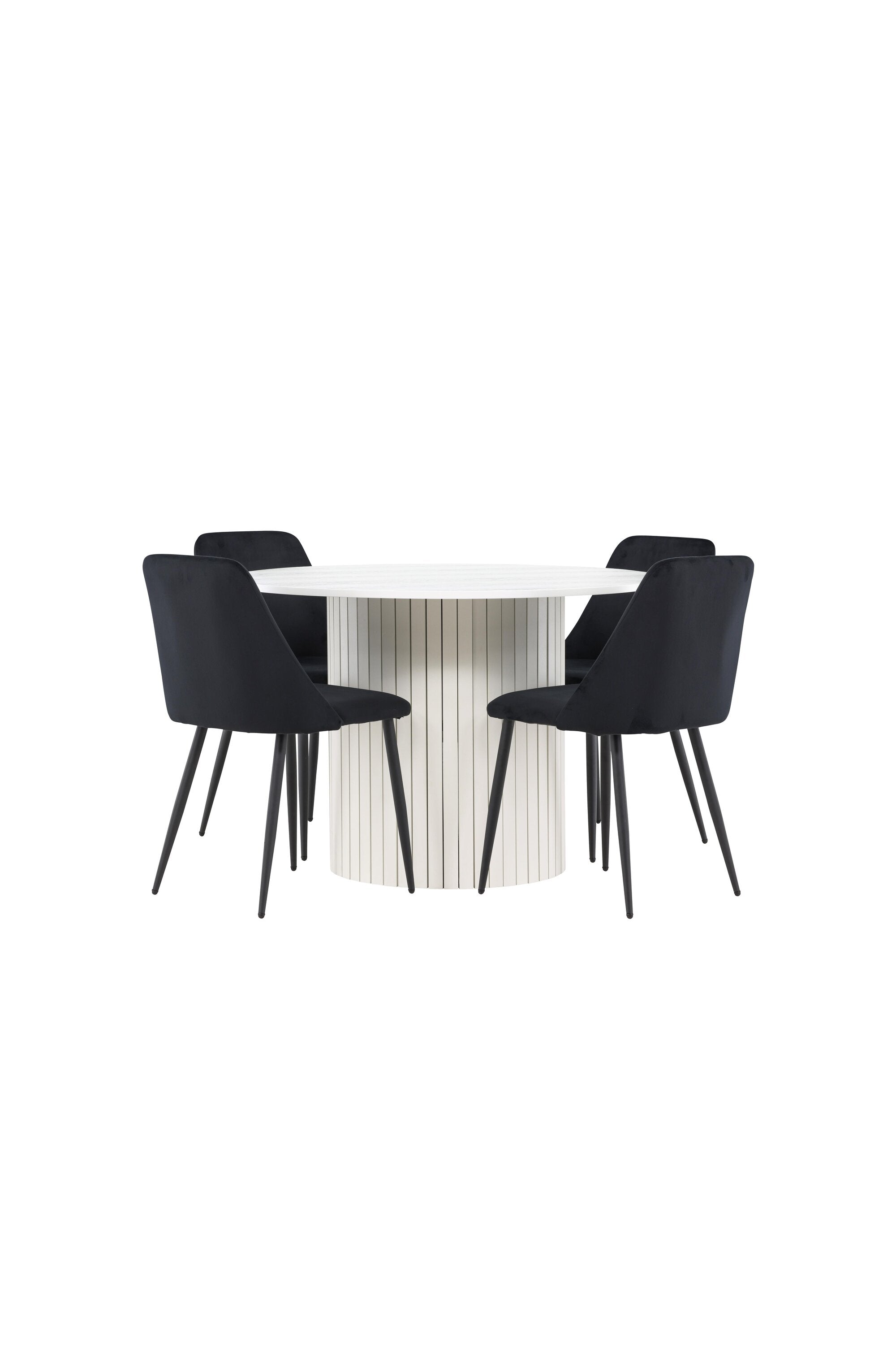 Härön Esstisch mit Night Stühlen in präsentiert im Onlineshop von KAQTU Design AG. Bartischset ist von Venture Home