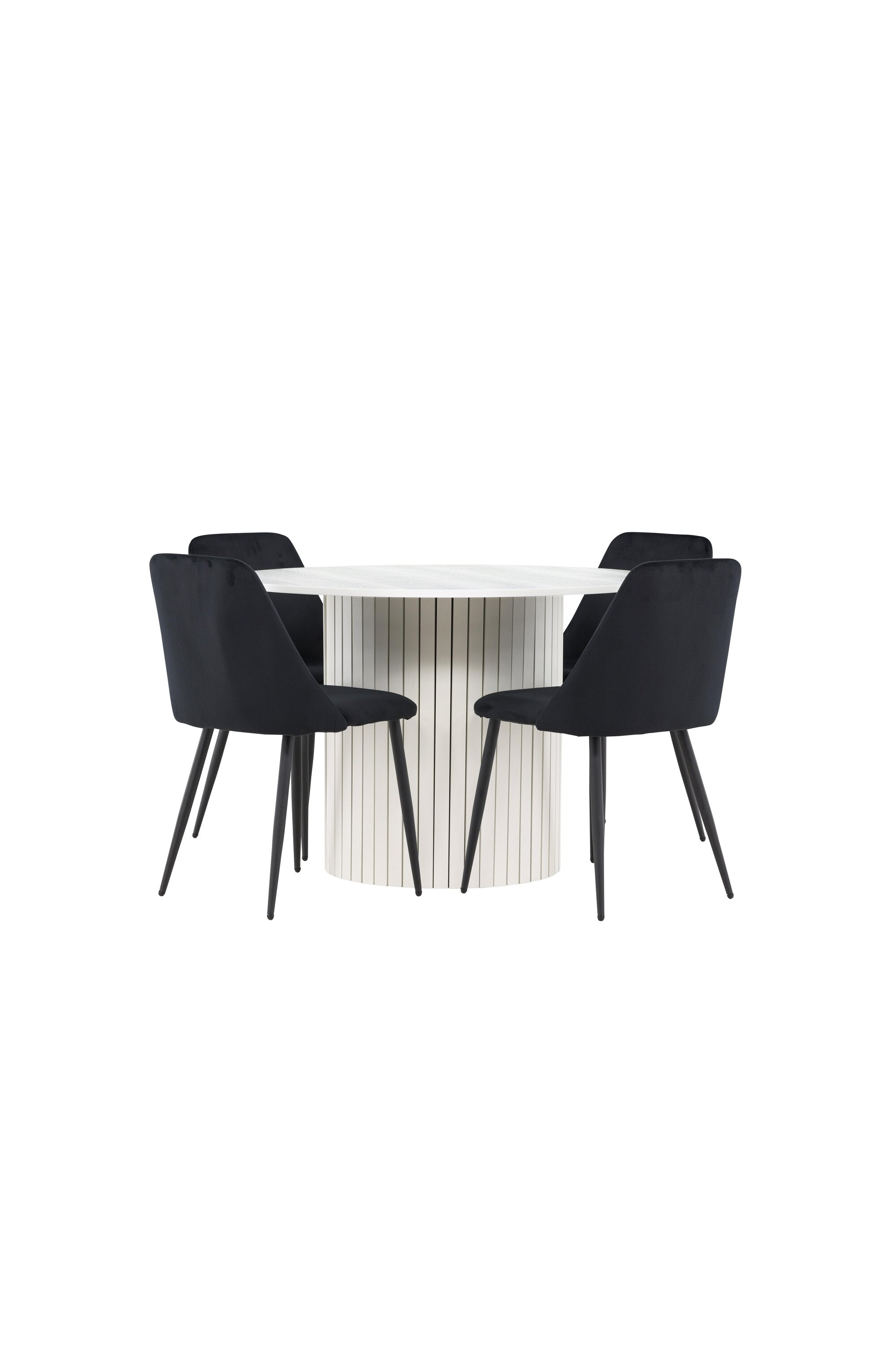 Härön Esstisch mit Night Stühlen in präsentiert im Onlineshop von KAQTU Design AG. Bartischset ist von Venture Home