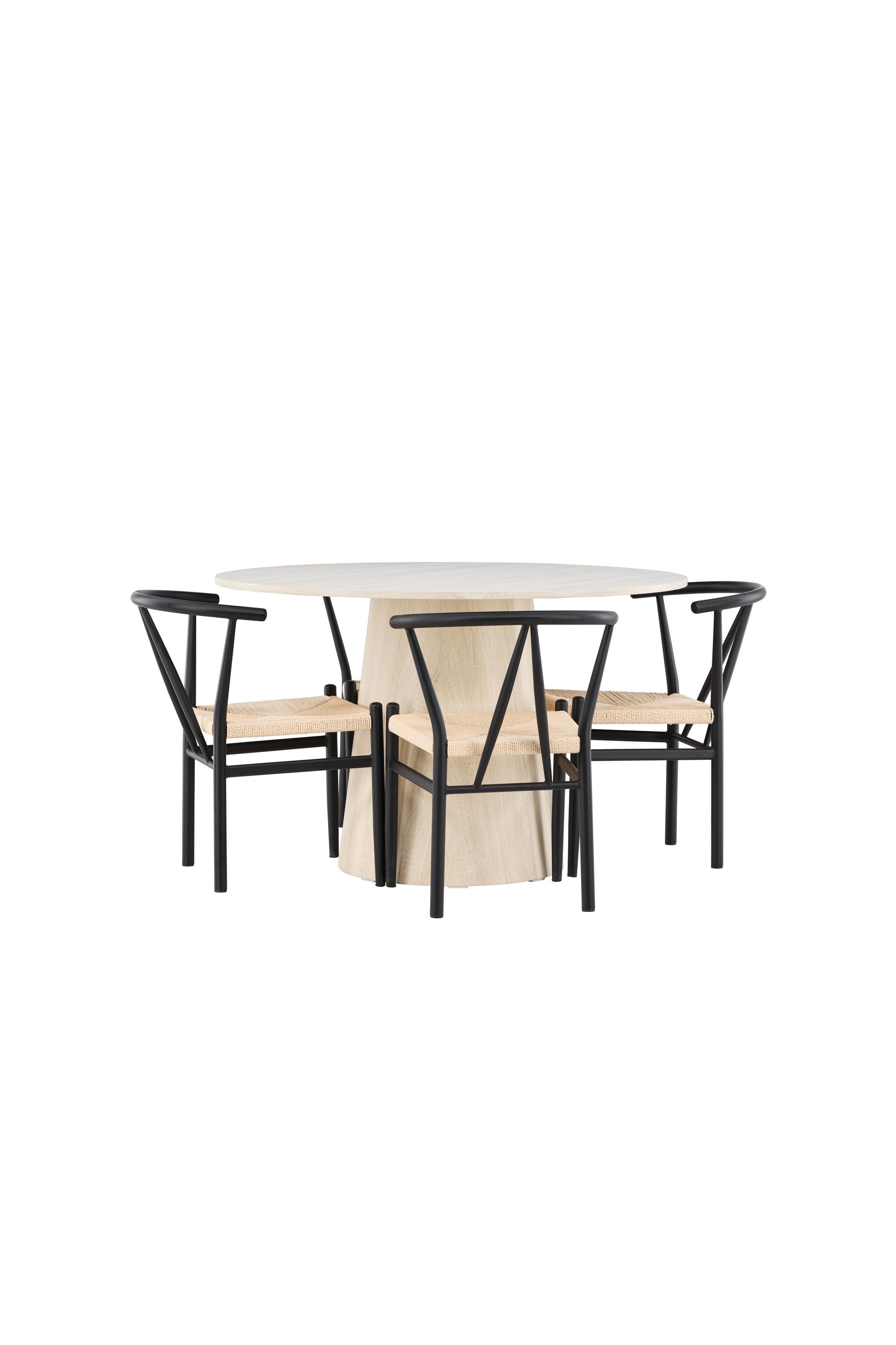 Lanzo Esszimmertisch mit Alfons Stühlen in präsentiert im Onlineshop von KAQTU Design AG. Bartischset ist von Venture Home