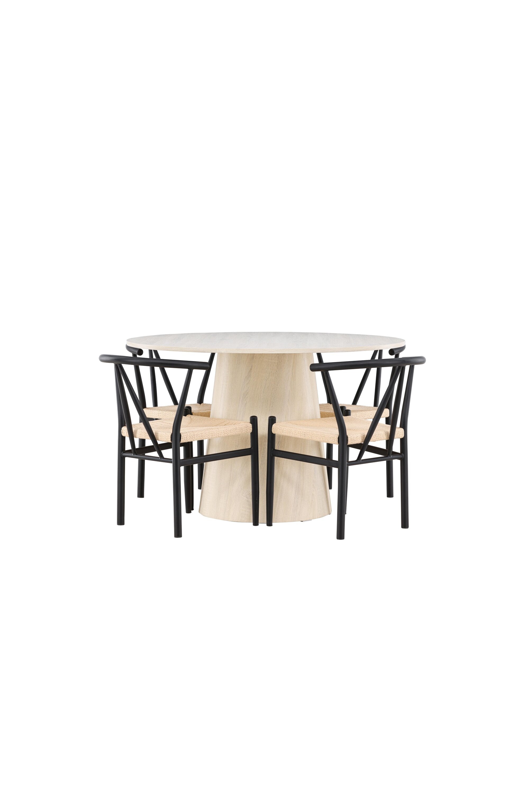 Lanzo Esszimmertisch mit Alfons Stühlen in präsentiert im Onlineshop von KAQTU Design AG. Bartischset ist von Venture Home