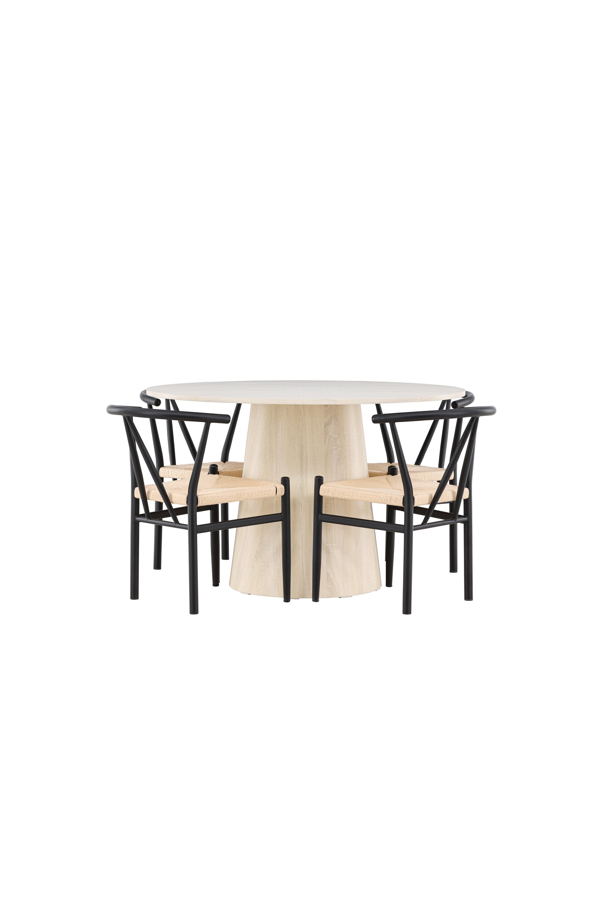 Lanzo Esszimmertisch mit Alfons Stühlen in präsentiert im Onlineshop von KAQTU Design AG. Bartischset ist von Venture Home
