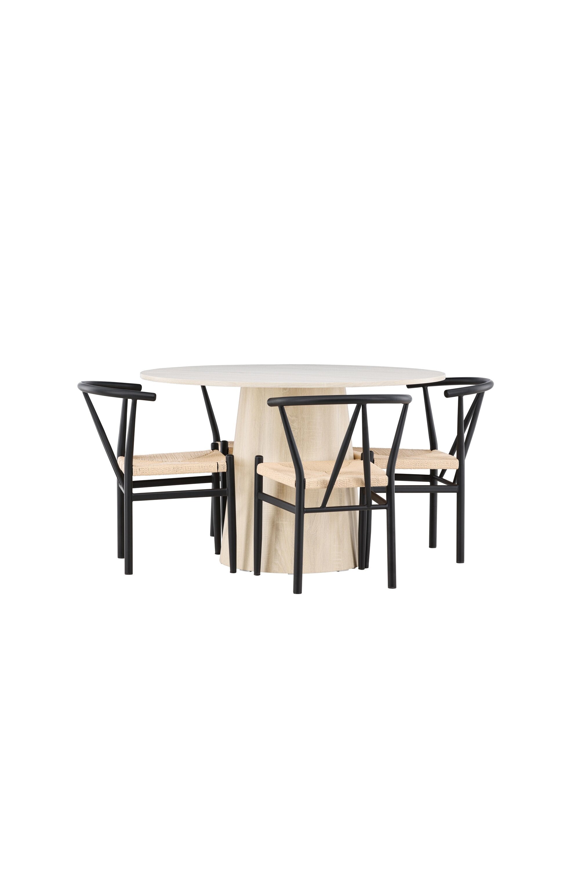 Lanzo Esszimmertisch mit Alfons Stühlen in präsentiert im Onlineshop von KAQTU Design AG. Bartischset ist von Venture Home