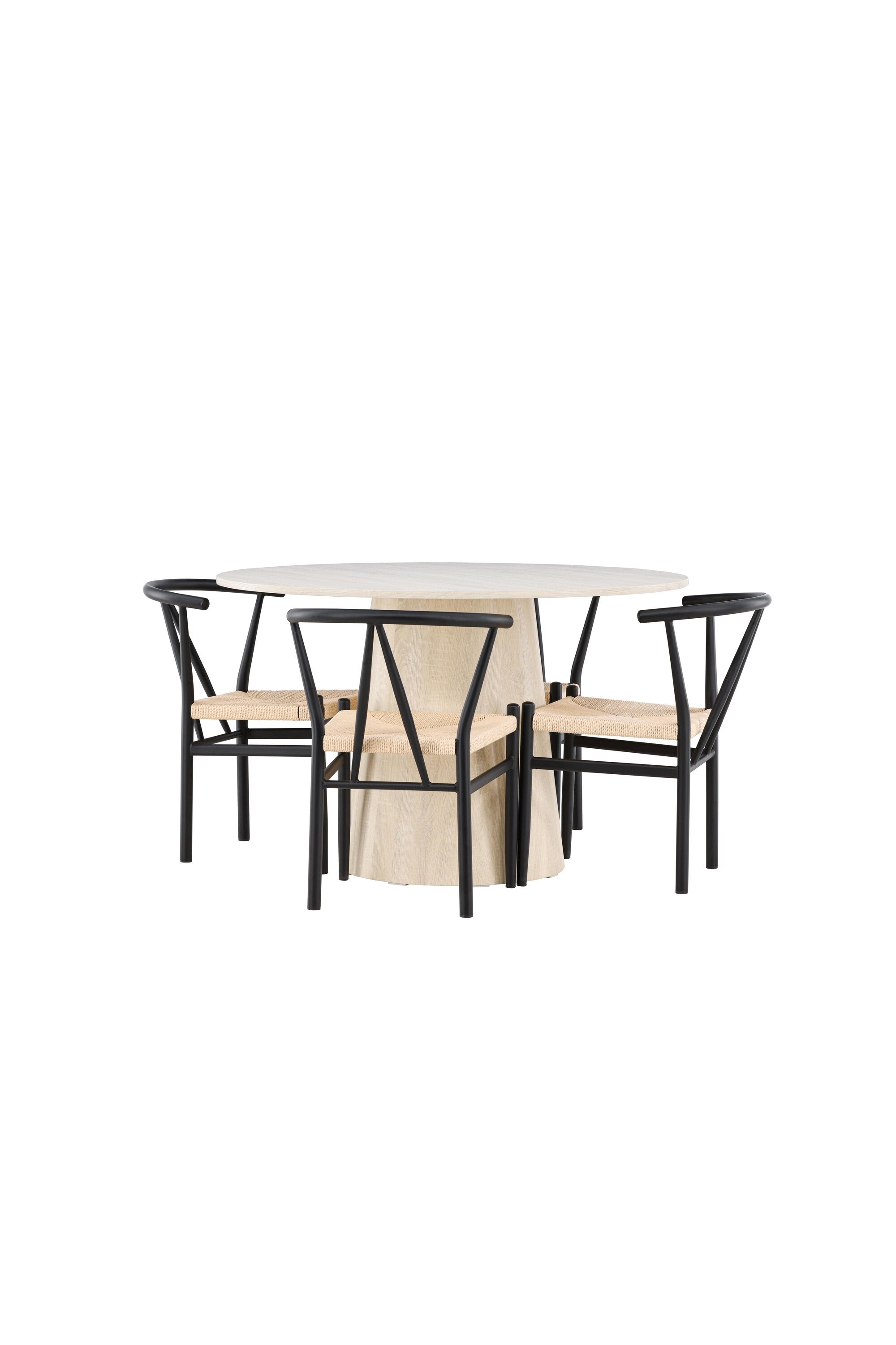 Lanzo Esszimmertisch mit Alfons Stühlen in präsentiert im Onlineshop von KAQTU Design AG. Bartischset ist von Venture Home