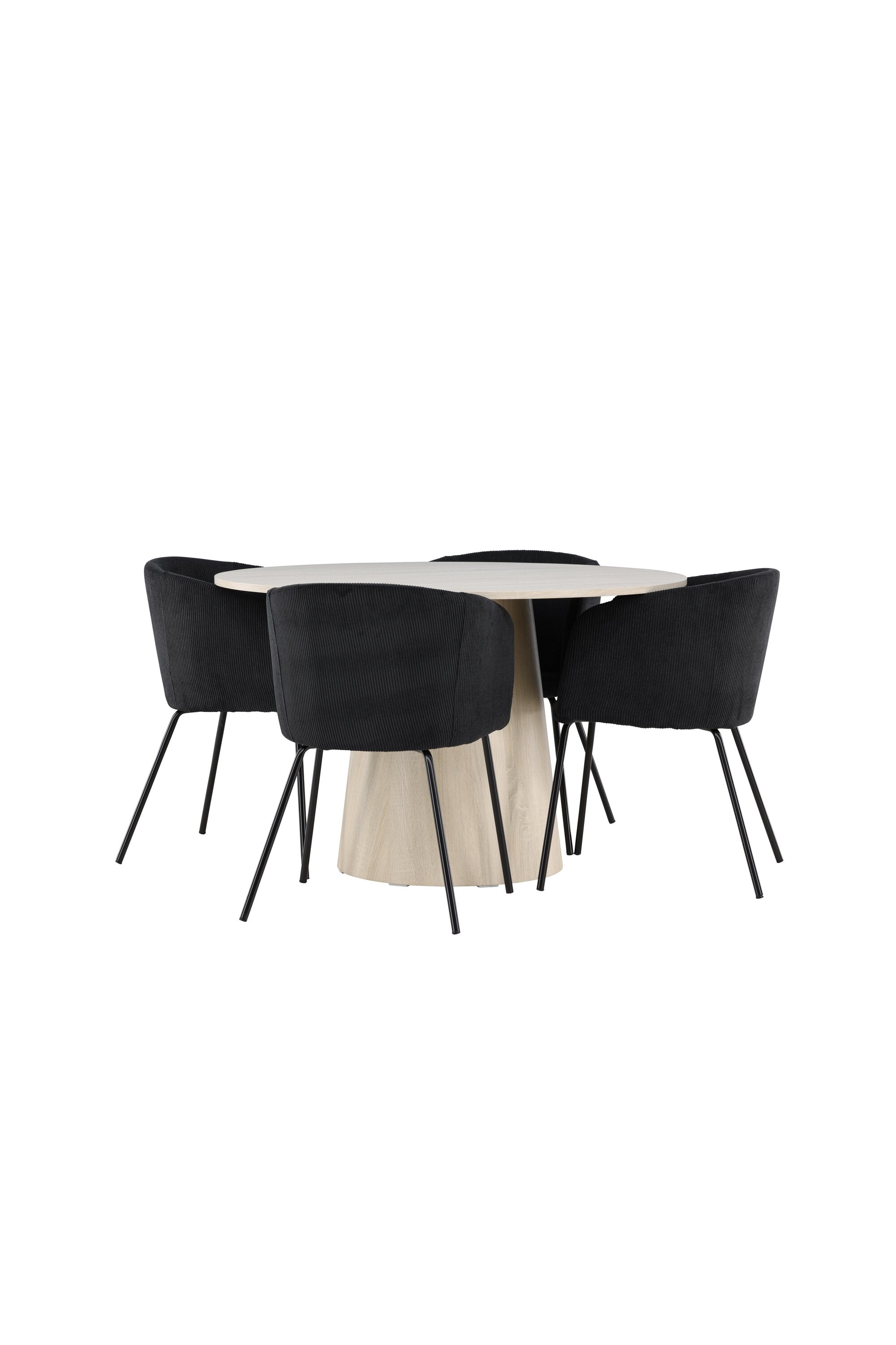 Lanzo Esstisch mit Stühlen von Berit in präsentiert im Onlineshop von KAQTU Design AG. Bartischset ist von Venture Home
