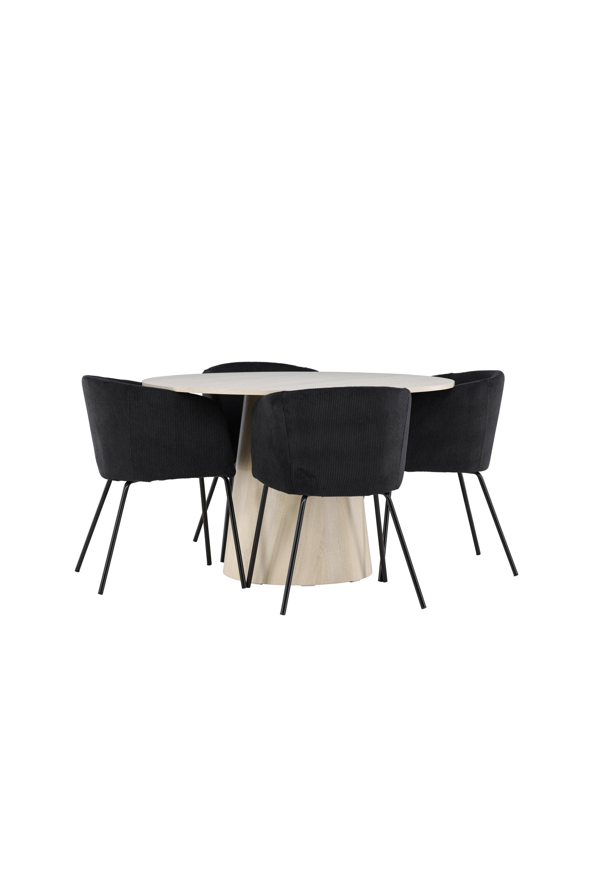 Lanzo Esstisch mit Stühlen von Berit in präsentiert im Onlineshop von KAQTU Design AG. Bartischset ist von Venture Home