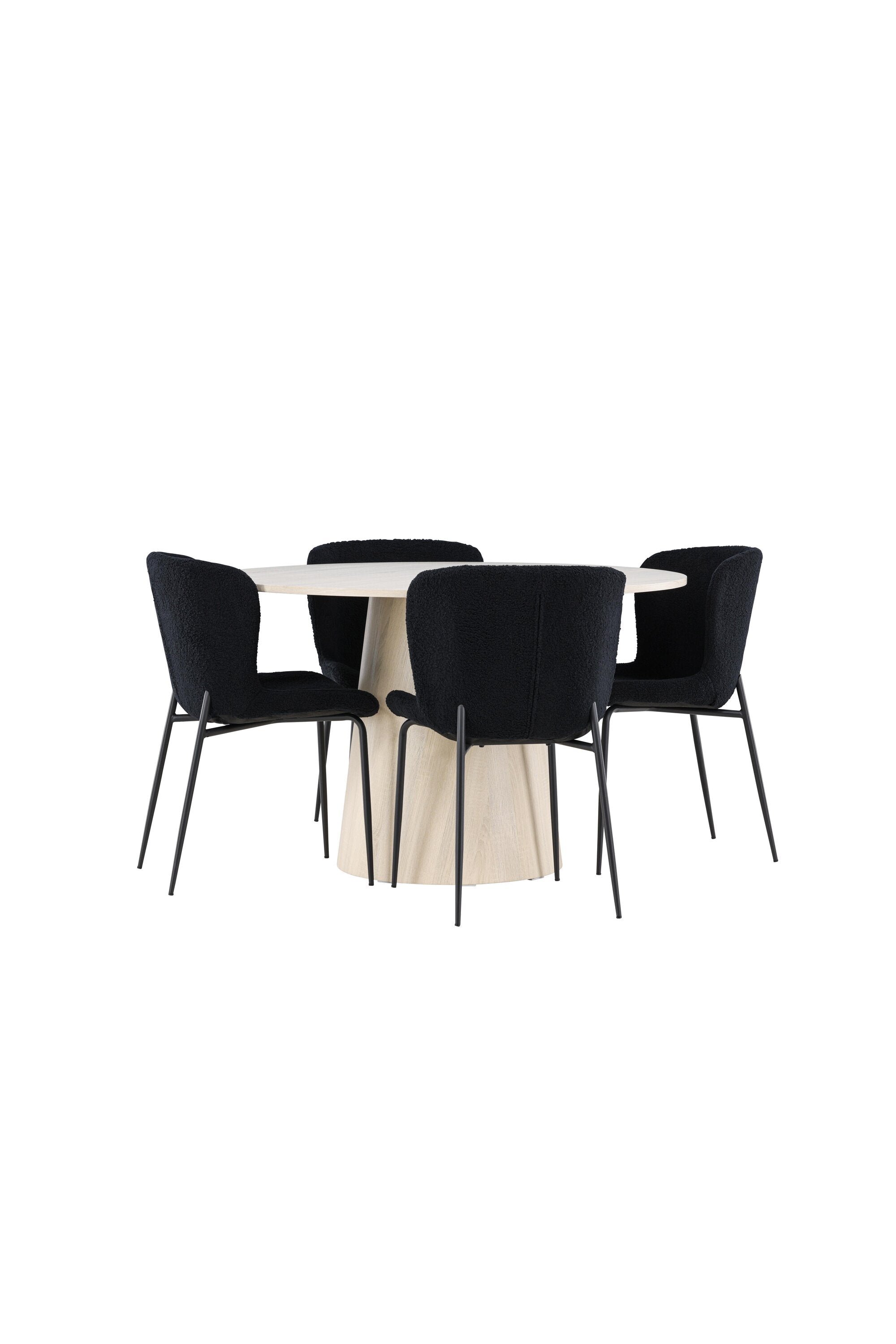 Tisch Lanzo mit Stühlen Modesto in präsentiert im Onlineshop von KAQTU Design AG. Bartischset ist von Venture Home