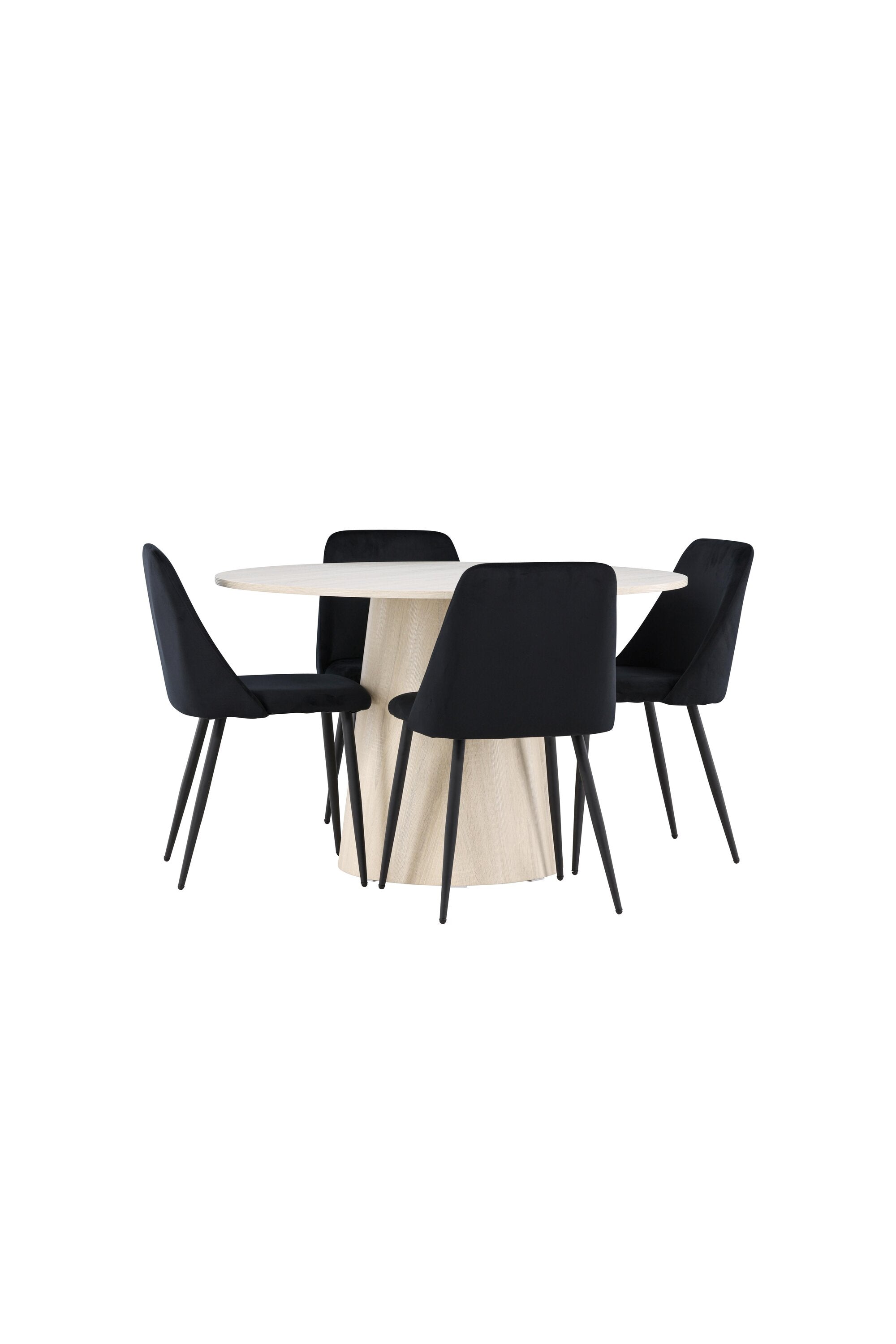 Lanzo Esstisch mit Night Stühlen in präsentiert im Onlineshop von KAQTU Design AG. Bartischset ist von Venture Home