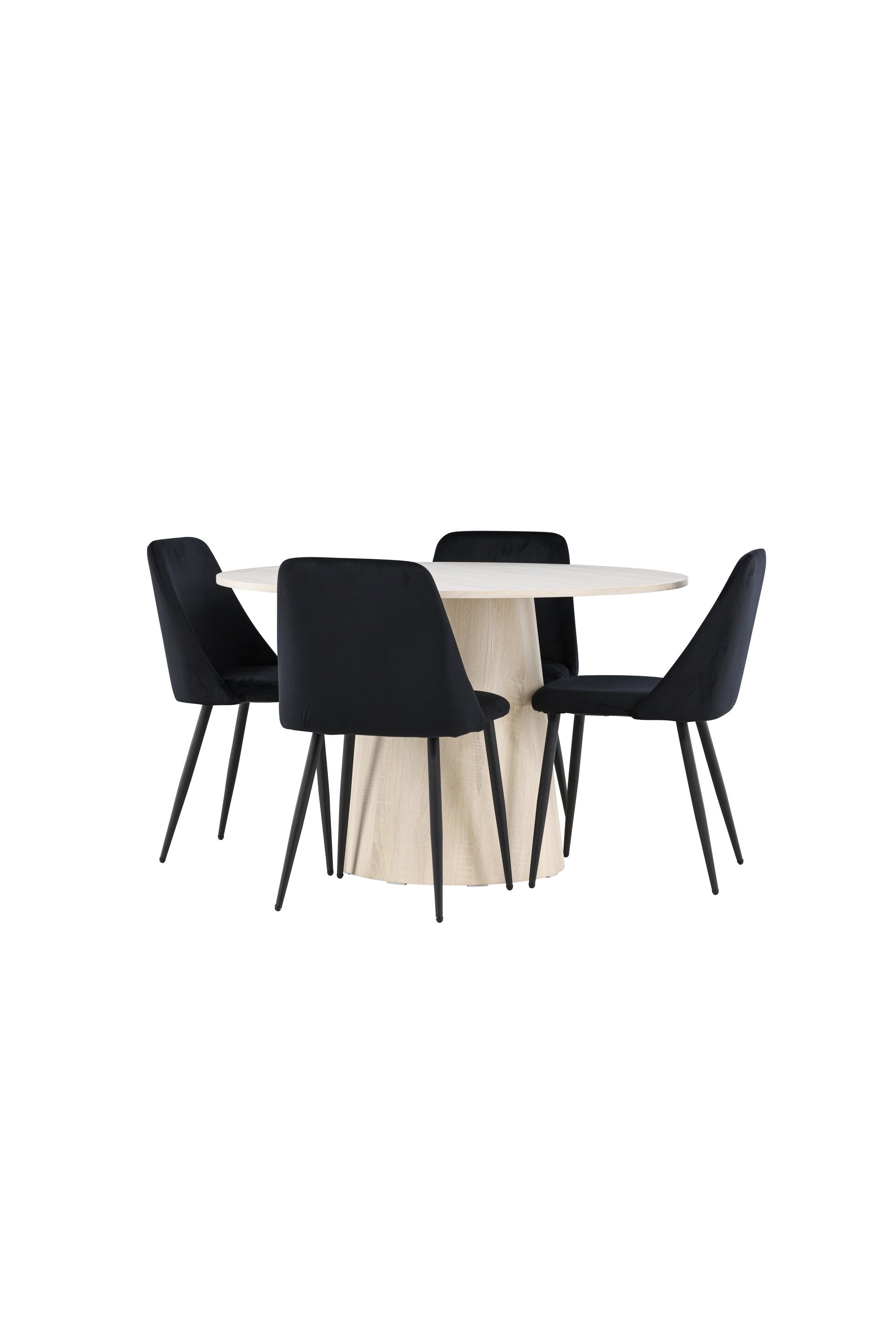 Lanzo Esstisch mit Night Stühlen in präsentiert im Onlineshop von KAQTU Design AG. Bartischset ist von Venture Home