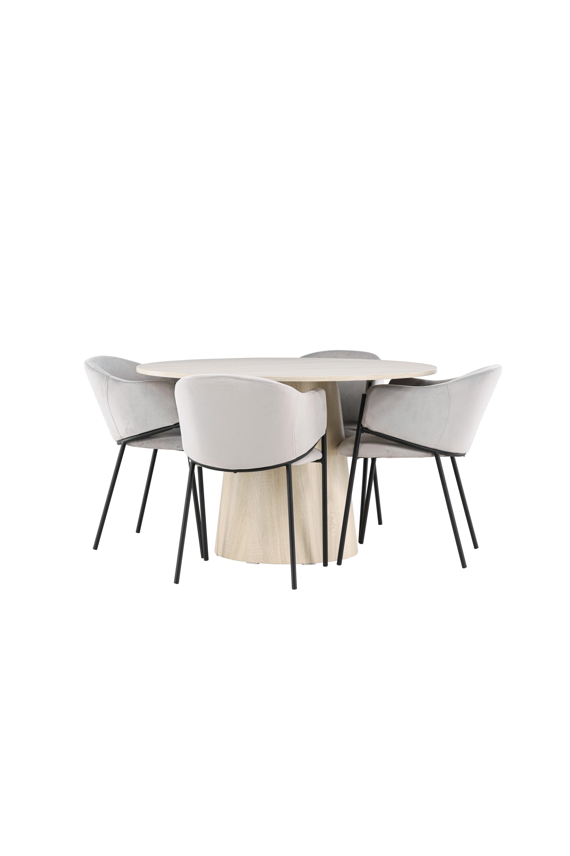 Lanzo Esstisch mit Evelina Stühlen in präsentiert im Onlineshop von KAQTU Design AG. Bartischset ist von Venture Home