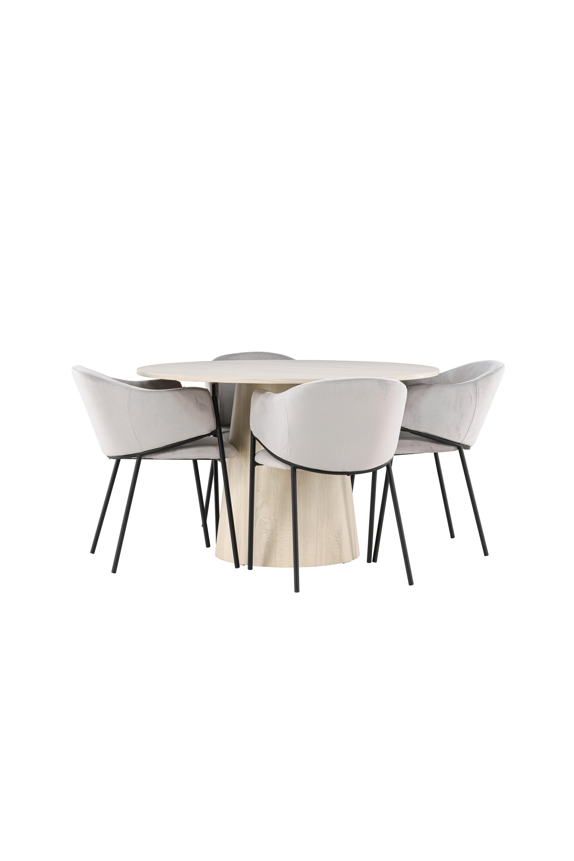 Lanzo Esstisch mit Evelina Stühlen in präsentiert im Onlineshop von KAQTU Design AG. Bartischset ist von Venture Home