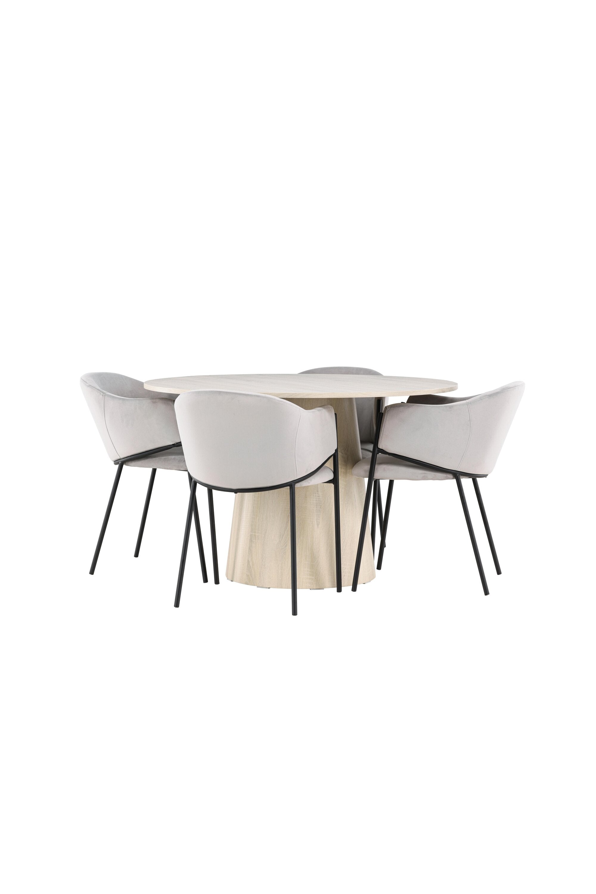 Lanzo Esstisch mit Evelina Stühlen in präsentiert im Onlineshop von KAQTU Design AG. Bartischset ist von Venture Home