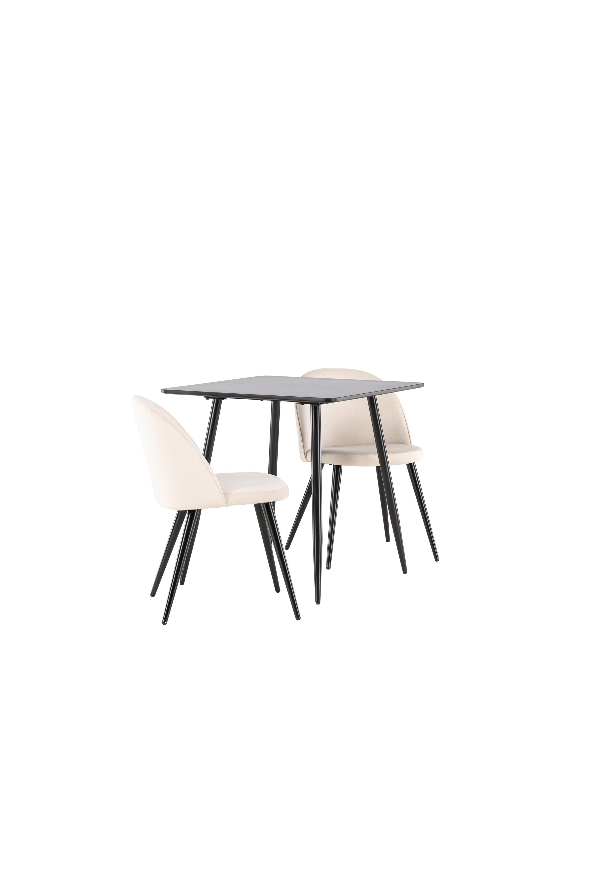 Polar Esstisch mit Velvet Stühlen in präsentiert im Onlineshop von KAQTU Design AG. Esszimmerset ist von Venture Home