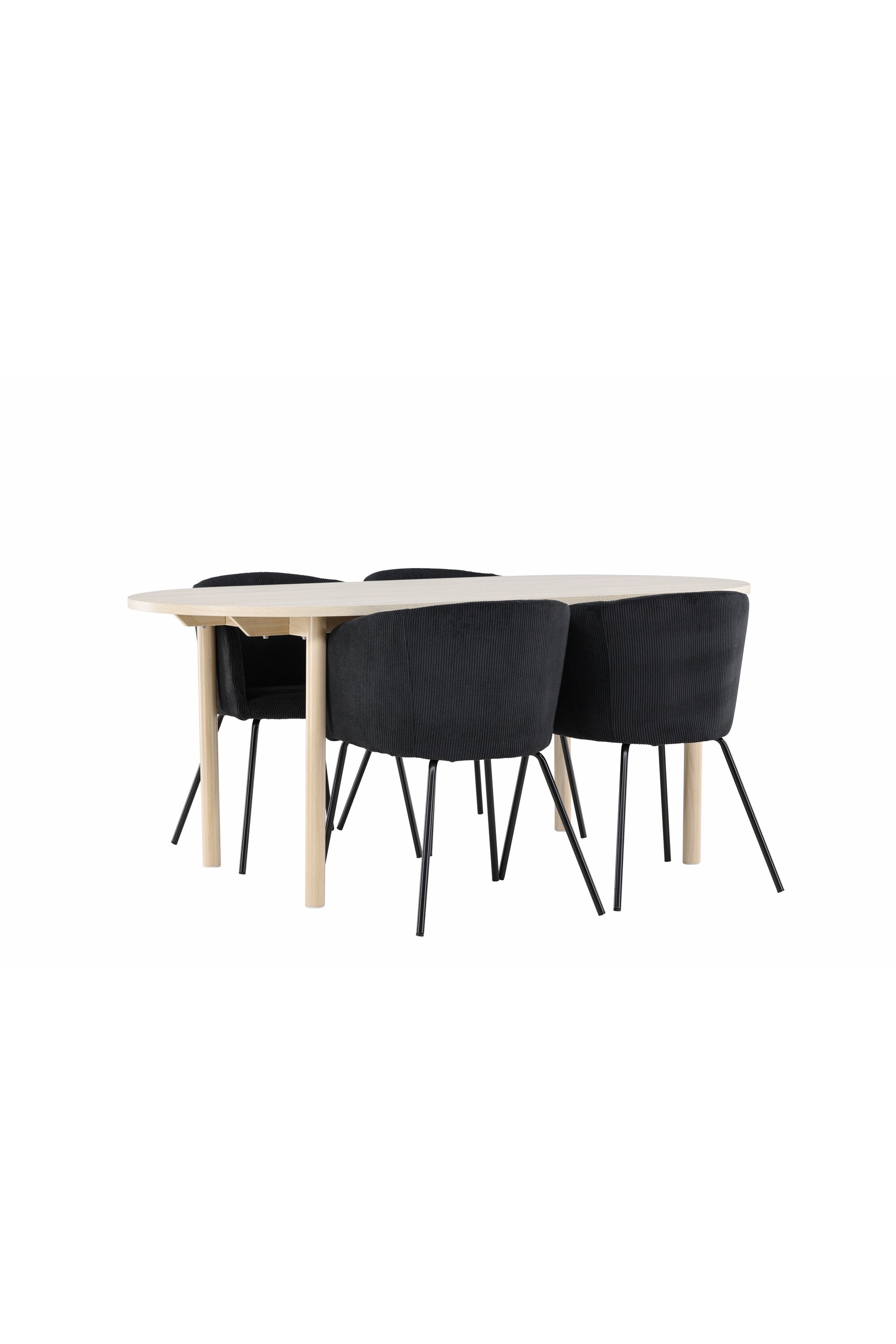 Andy Esstisch mit Berit Stühlen in präsentiert im Onlineshop von KAQTU Design AG. Esszimmerset ist von Venture Home