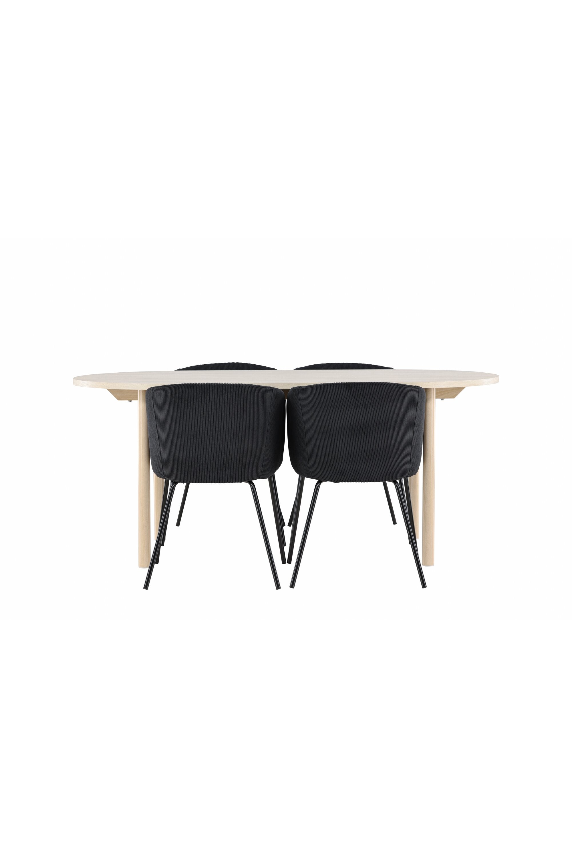 Andy Esstisch mit Berit Stühlen in präsentiert im Onlineshop von KAQTU Design AG. Esszimmerset ist von Venture Home
