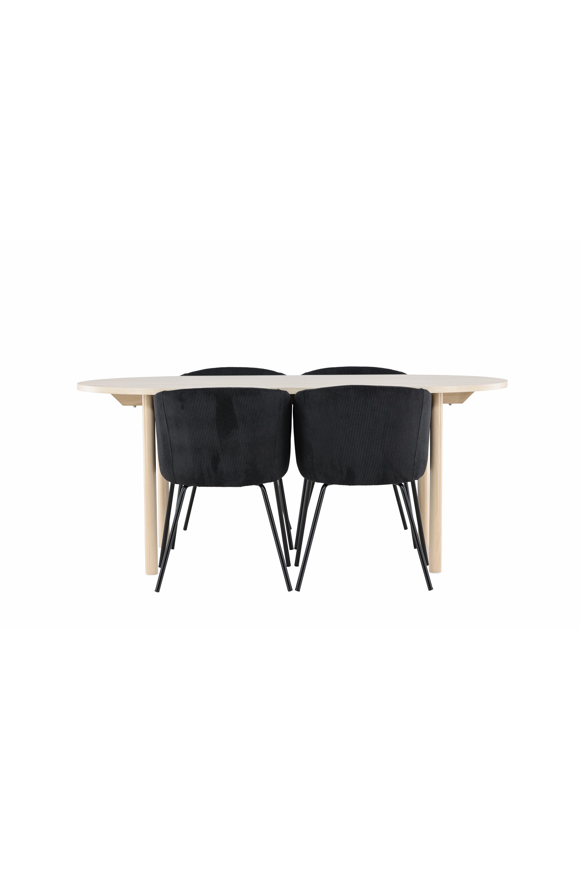 Andy Esstisch mit Berit Stühlen in präsentiert im Onlineshop von KAQTU Design AG. Esszimmerset ist von Venture Home