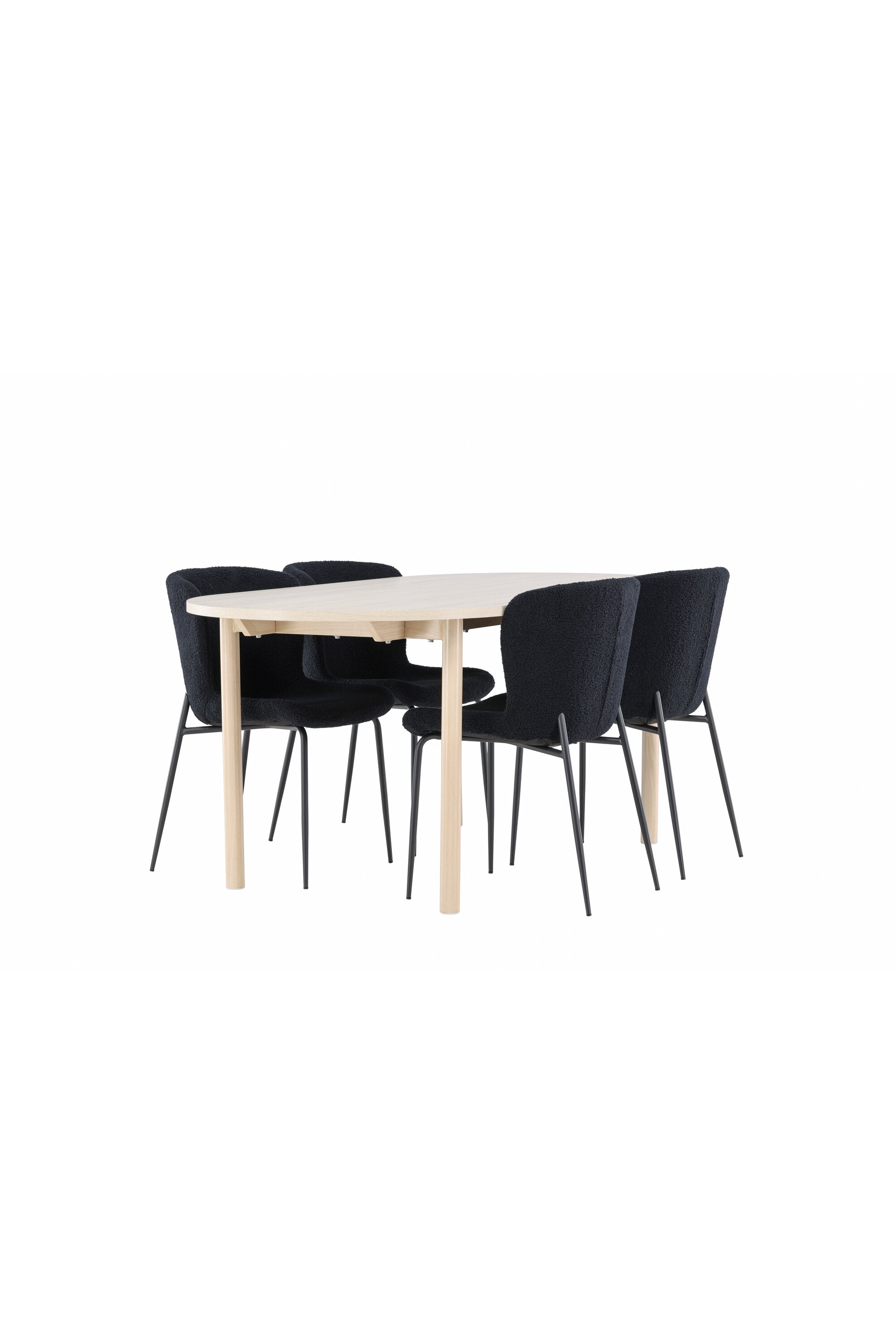 Andy Esstisch mit Modesto Stühlen in präsentiert im Onlineshop von KAQTU Design AG. Esszimmerset ist von Venture Home