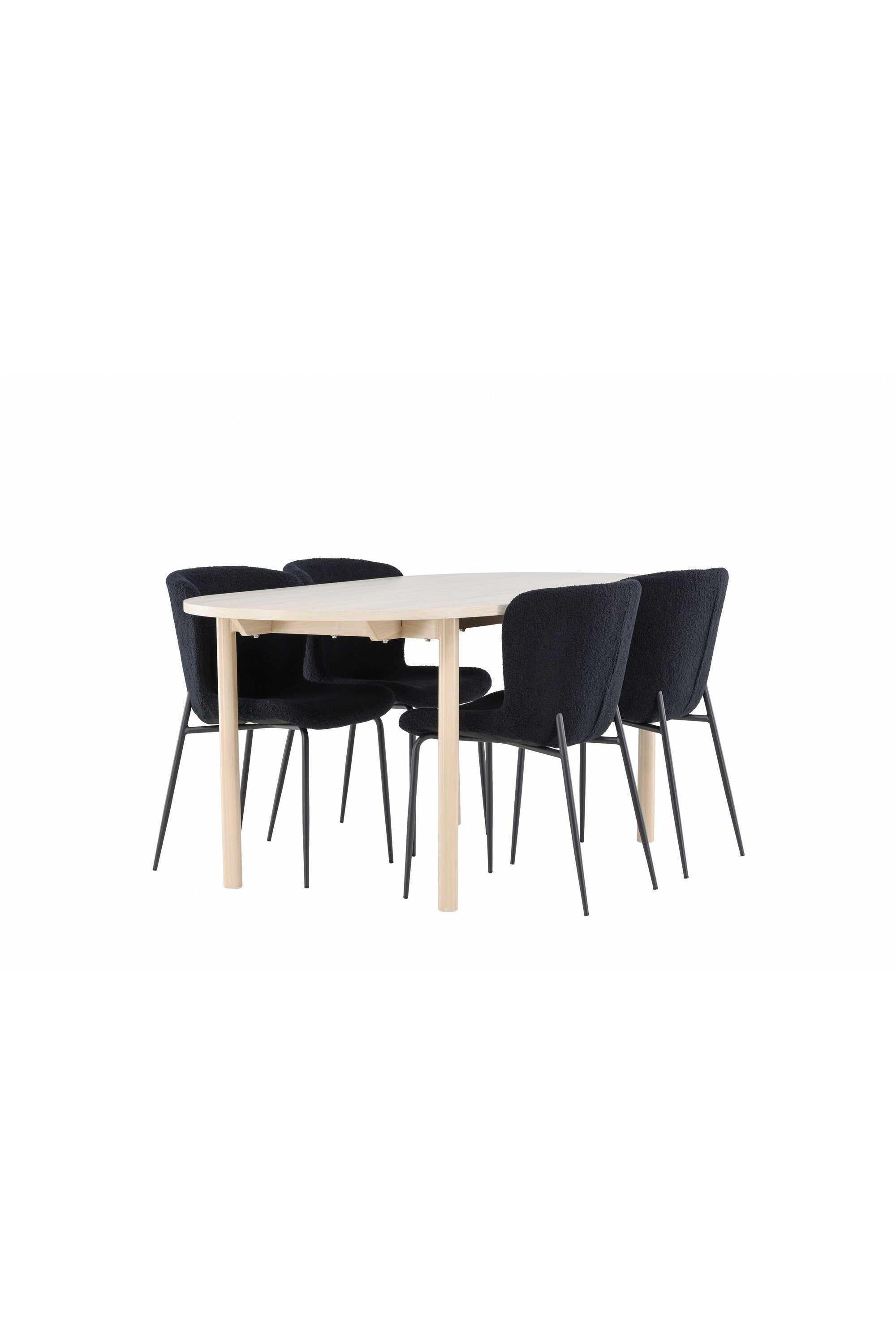Andy Esstisch mit Modesto Stühlen in präsentiert im Onlineshop von KAQTU Design AG. Esszimmerset ist von Venture Home
