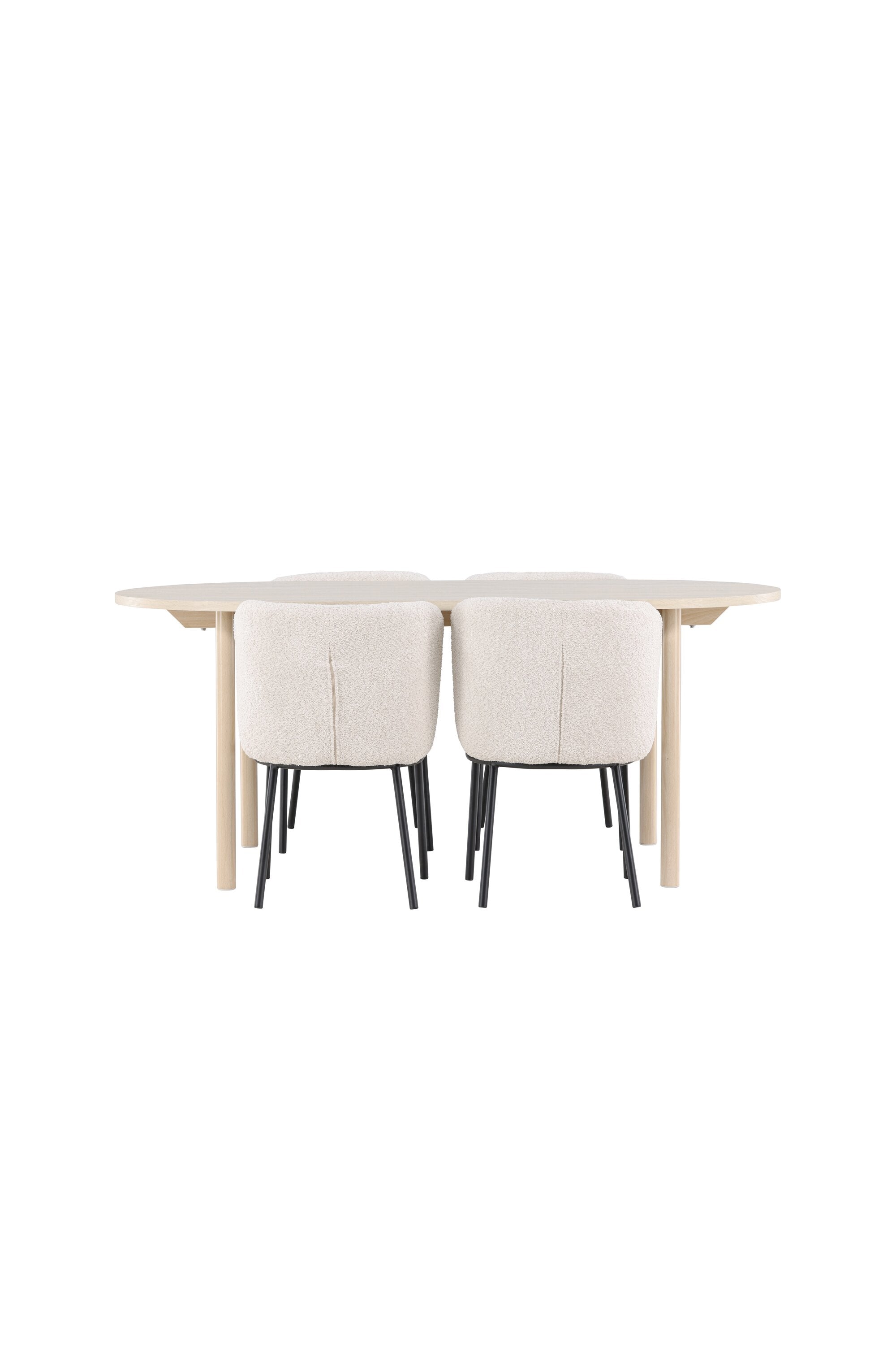 Andy Esstisch mit Agnes Stühlen in präsentiert im Onlineshop von KAQTU Design AG. Esszimmerset ist von Venture Home