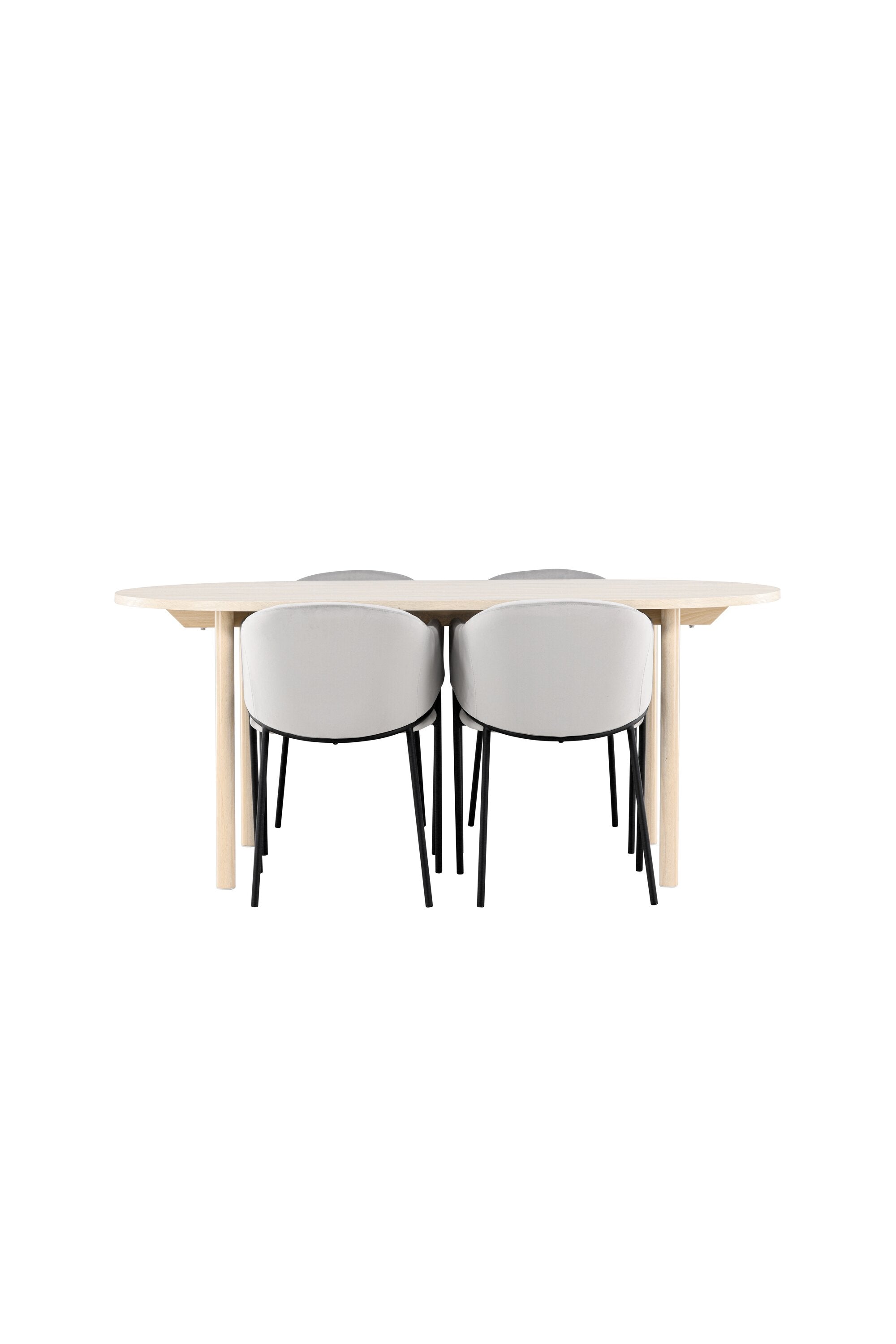 Tisch Andy mit Stühlen Evelina in präsentiert im Onlineshop von KAQTU Design AG. Esszimmerset ist von Venture Home