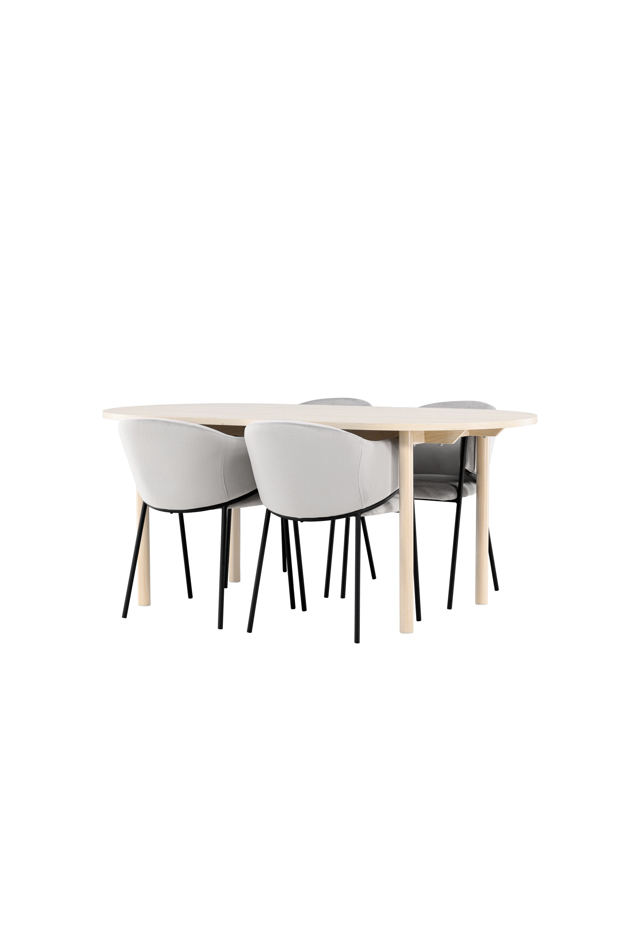 Tisch Andy mit Stühlen Evelina in präsentiert im Onlineshop von KAQTU Design AG. Esszimmerset ist von Venture Home
