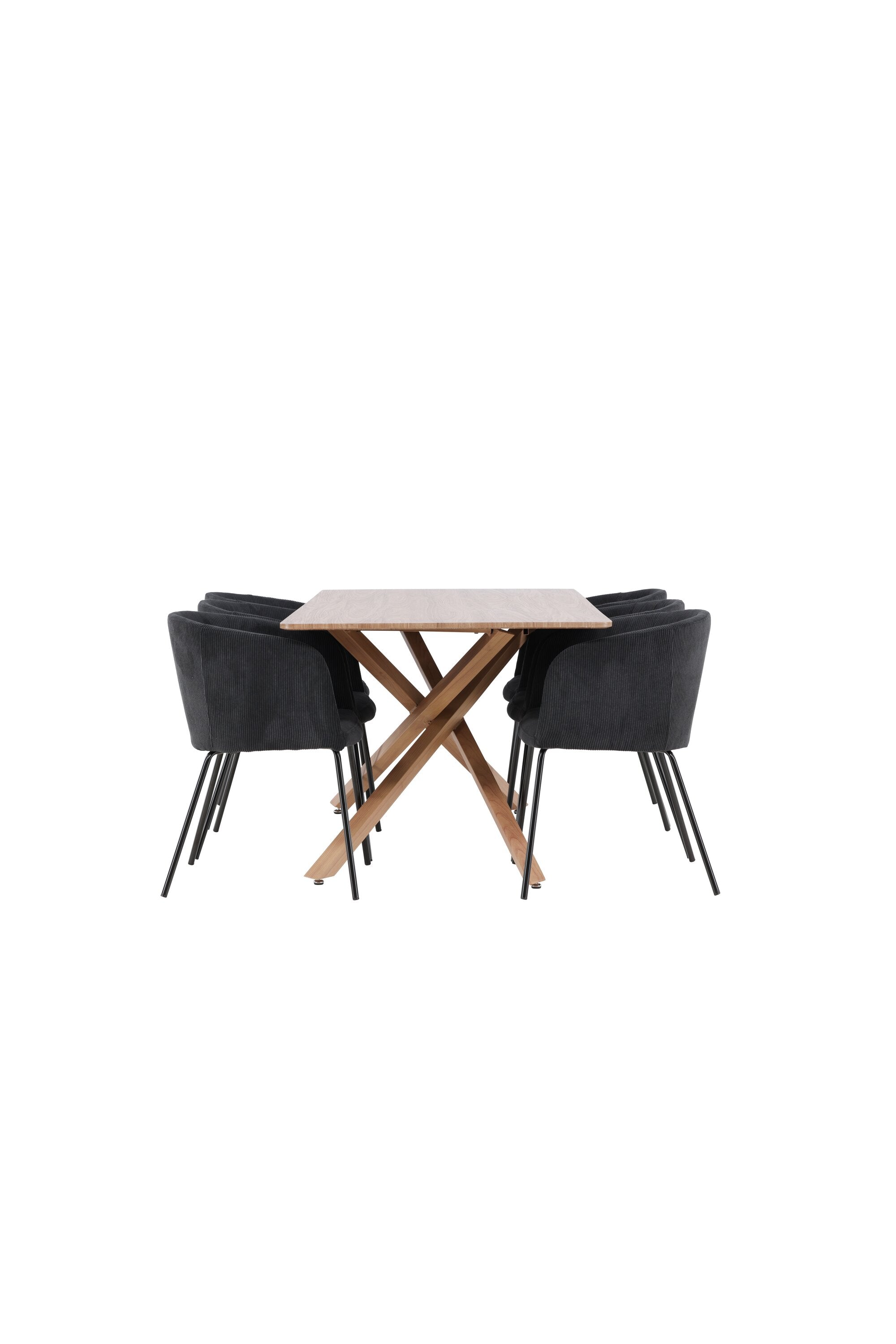 Piazza Esstisch mit Berit Stühlen in präsentiert im Onlineshop von KAQTU Design AG. Esszimmerset ist von Venture Home