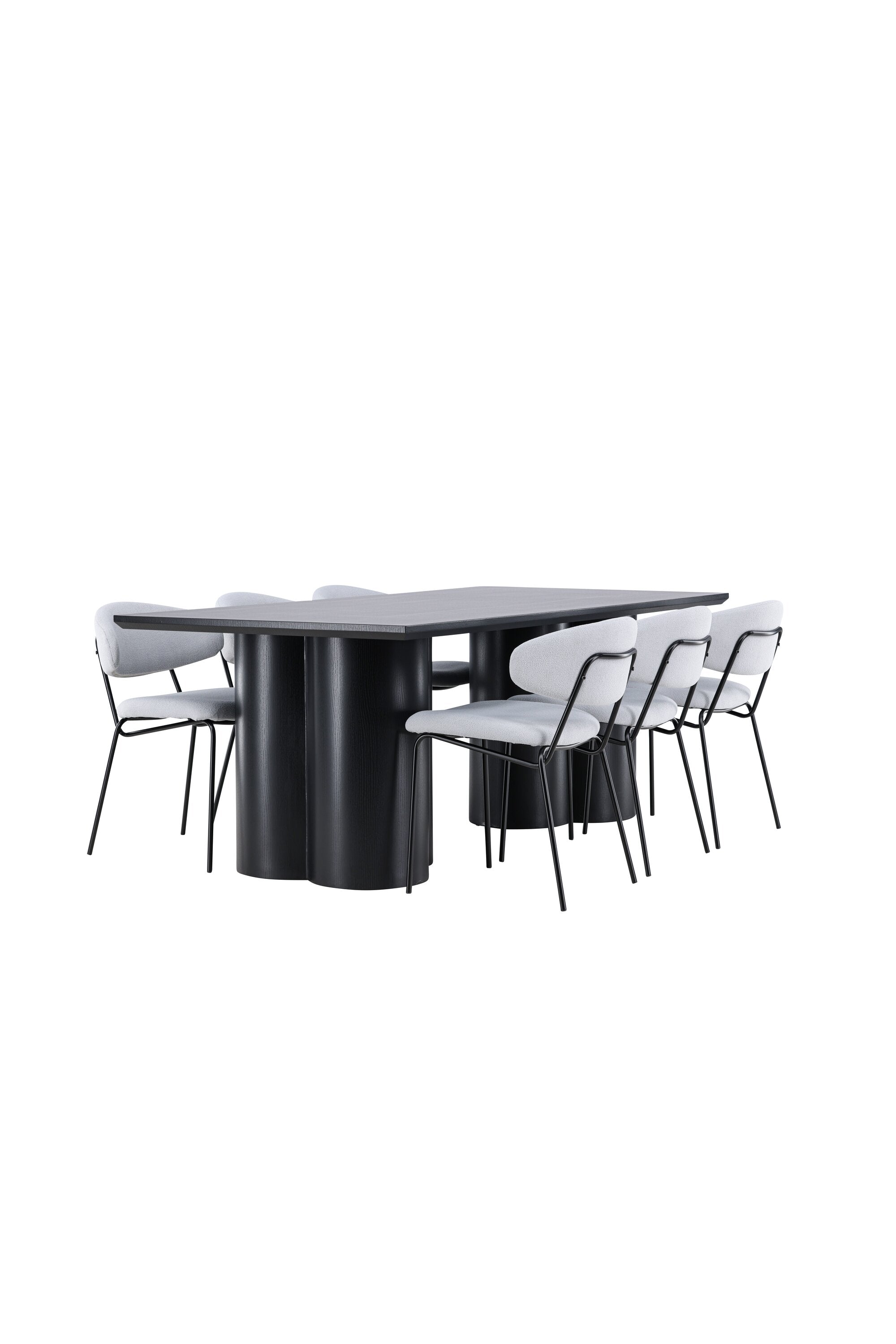 Esstisch Olivia mit Stühlen Chico in präsentiert im Onlineshop von KAQTU Design AG. Esszimmerset ist von Venture Home