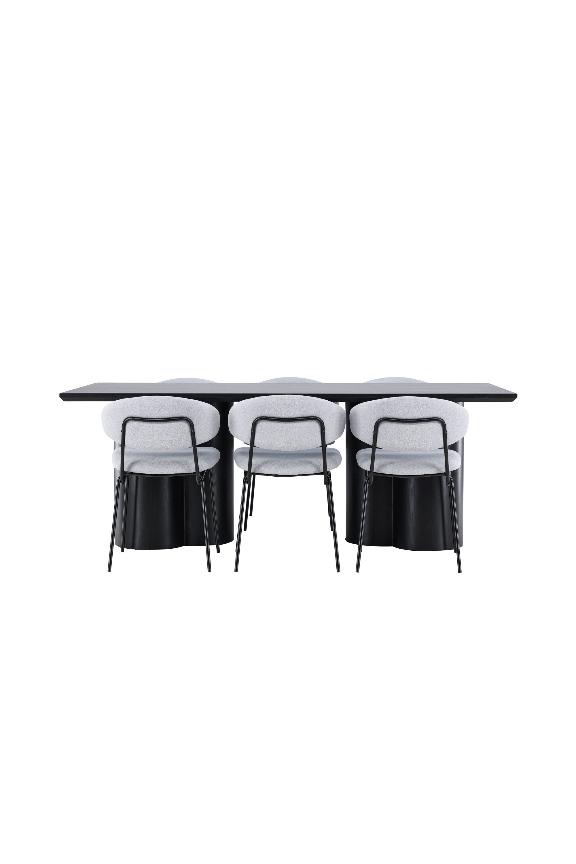 Esstisch Olivia mit Stühlen Chico in präsentiert im Onlineshop von KAQTU Design AG. Esszimmerset ist von Venture Home
