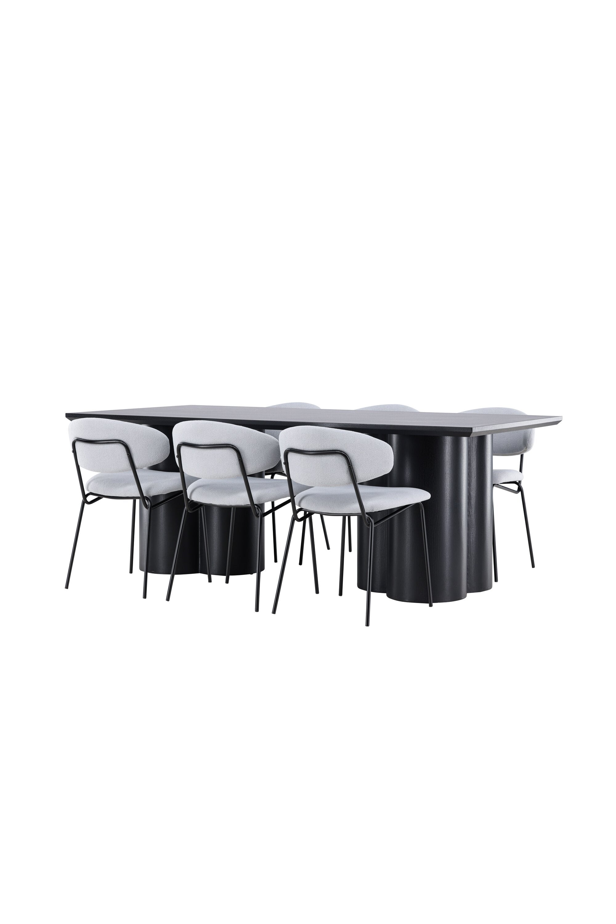 Esstisch Olivia mit Stühlen Chico in präsentiert im Onlineshop von KAQTU Design AG. Esszimmerset ist von Venture Home