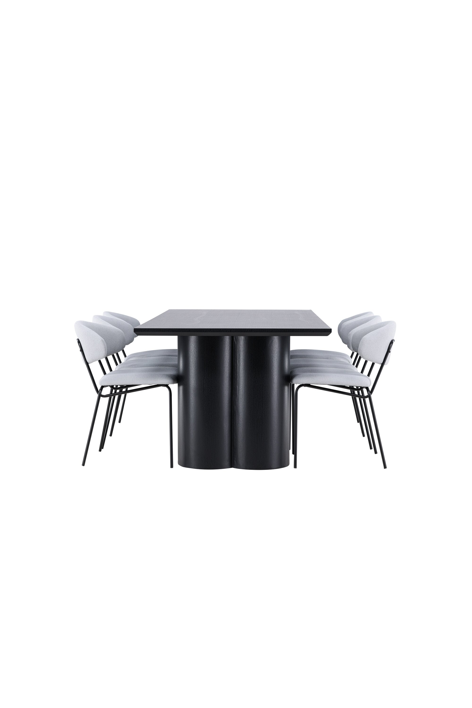 Esstisch Olivia mit Stühlen Chico in präsentiert im Onlineshop von KAQTU Design AG. Esszimmerset ist von Venture Home