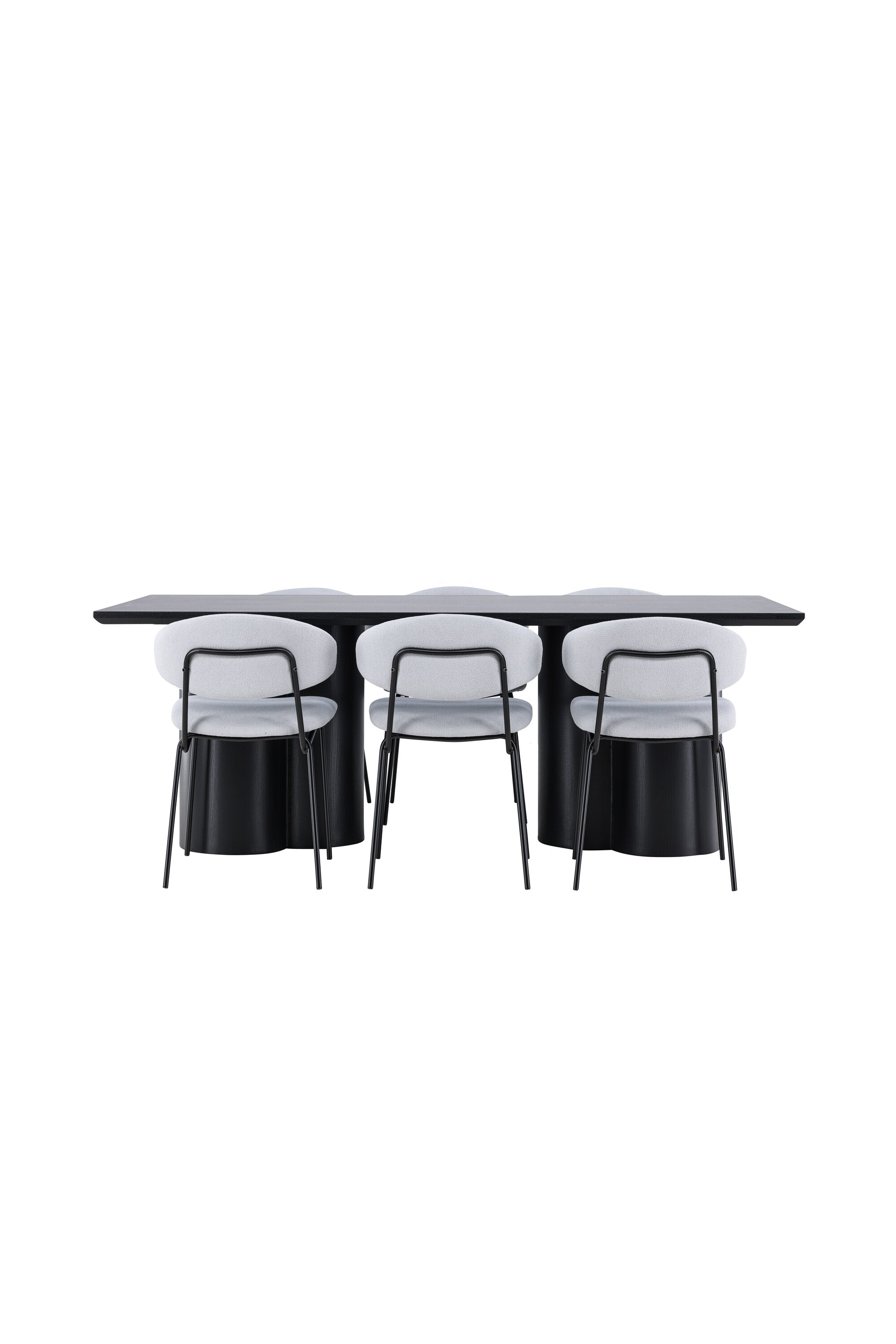 Esstisch Olivia mit Stühlen Chico in präsentiert im Onlineshop von KAQTU Design AG. Esszimmerset ist von Venture Home