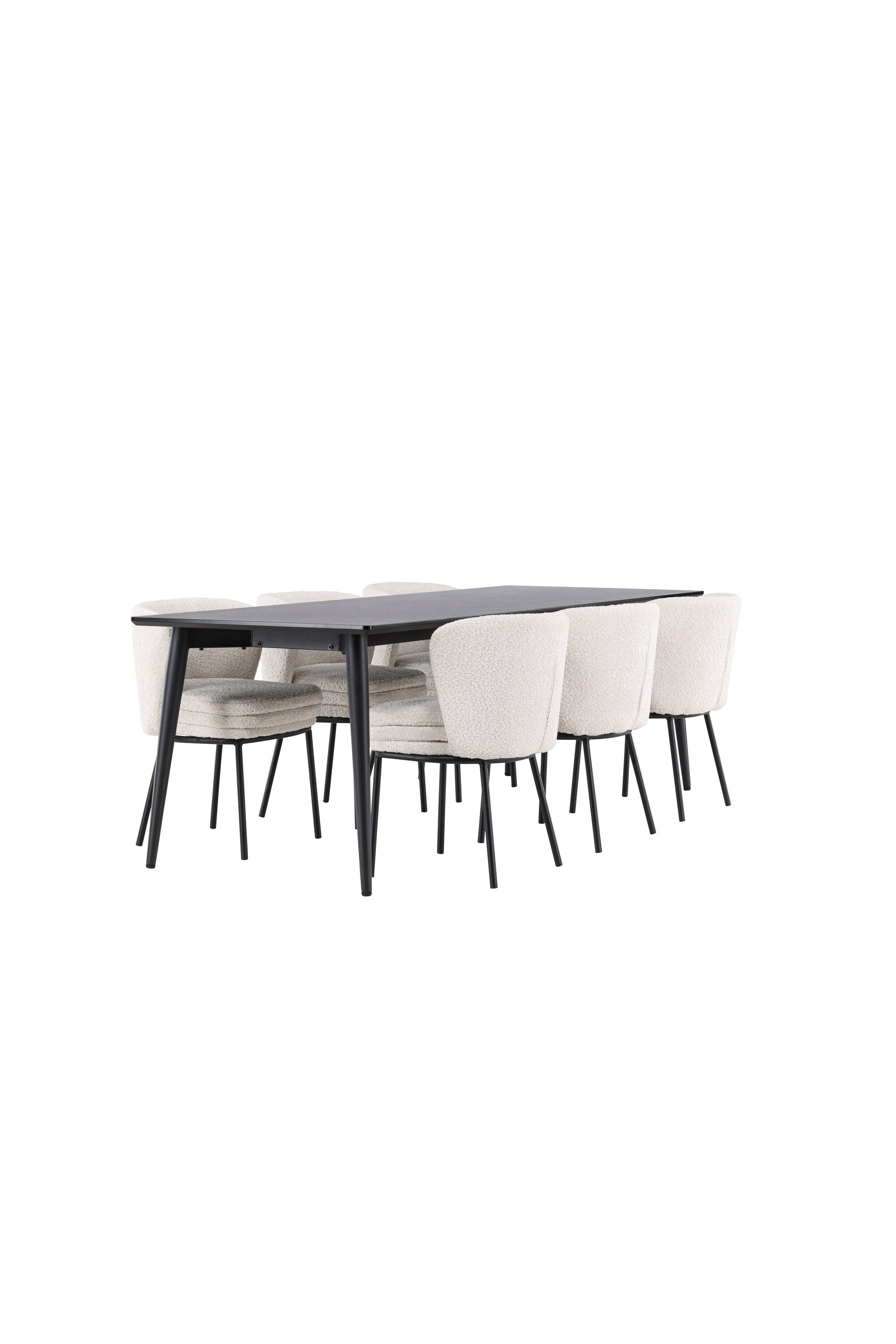 Ellis Esstisch mit Stühlen Agnes in präsentiert im Onlineshop von KAQTU Design AG. Esszimmerset ist von Venture Home