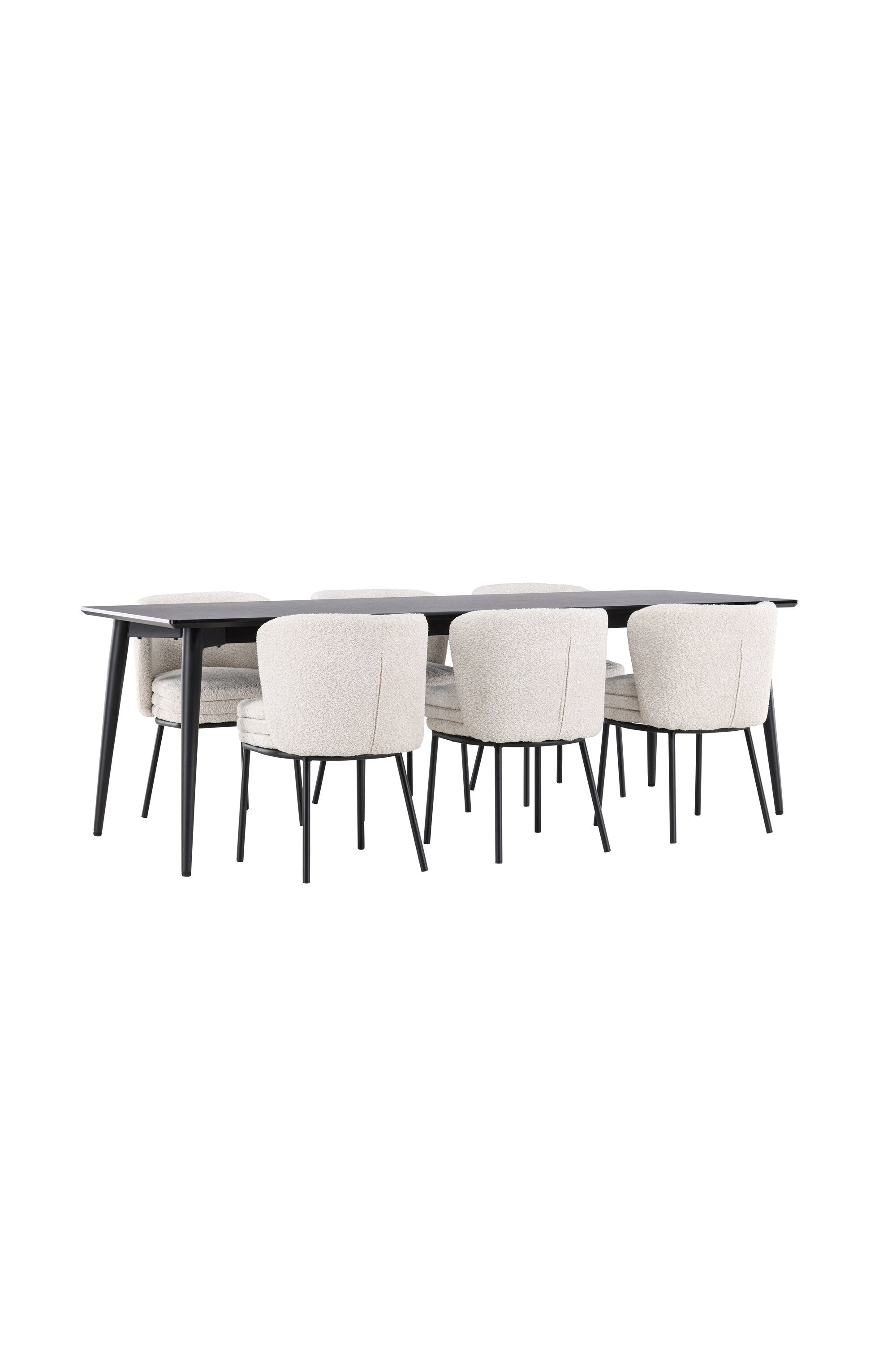 Ellis Esstisch mit Stühlen Agnes in präsentiert im Onlineshop von KAQTU Design AG. Esszimmerset ist von Venture Home