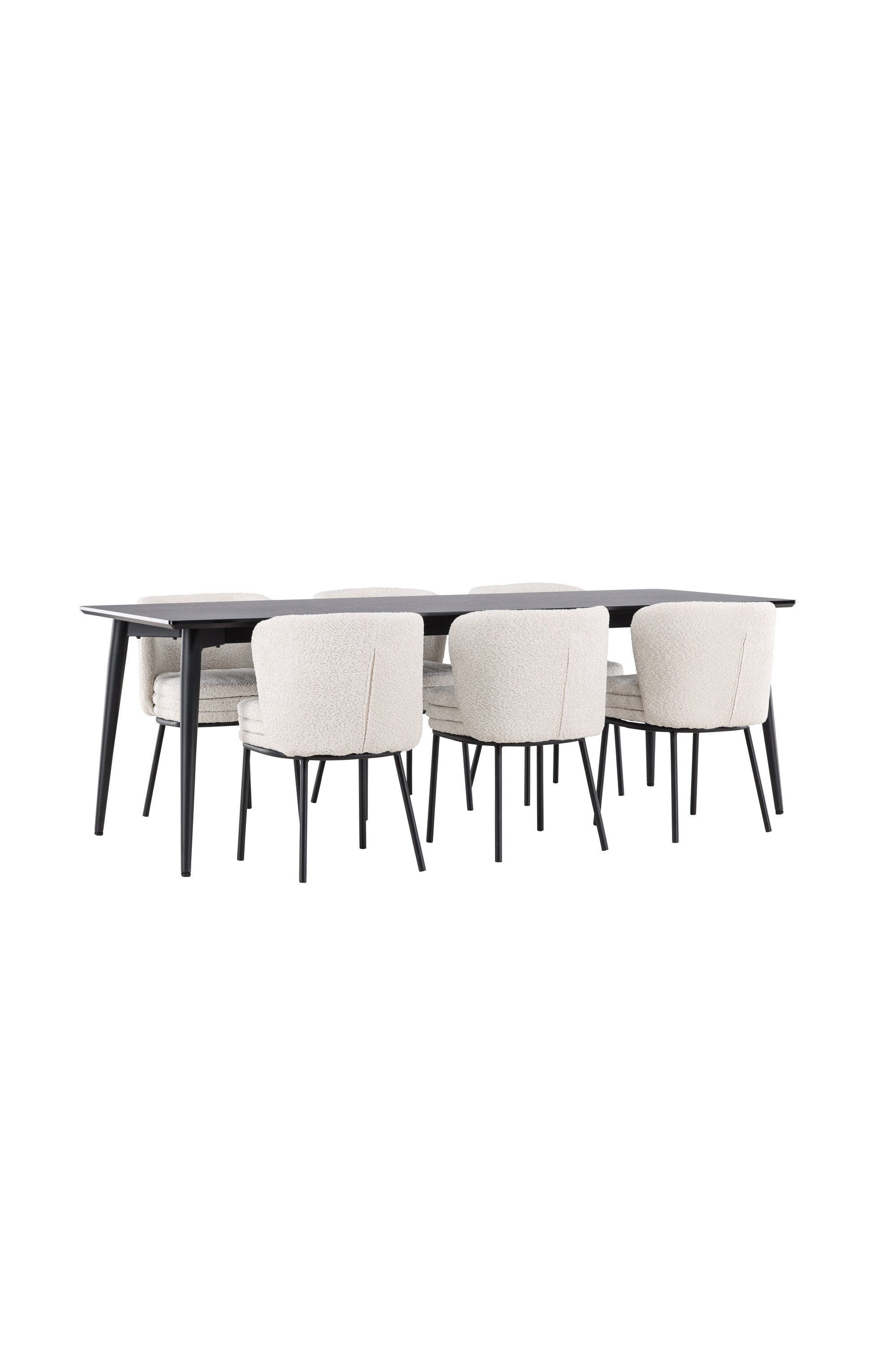 Ellis Esstisch mit Stühlen Agnes in präsentiert im Onlineshop von KAQTU Design AG. Esszimmerset ist von Venture Home