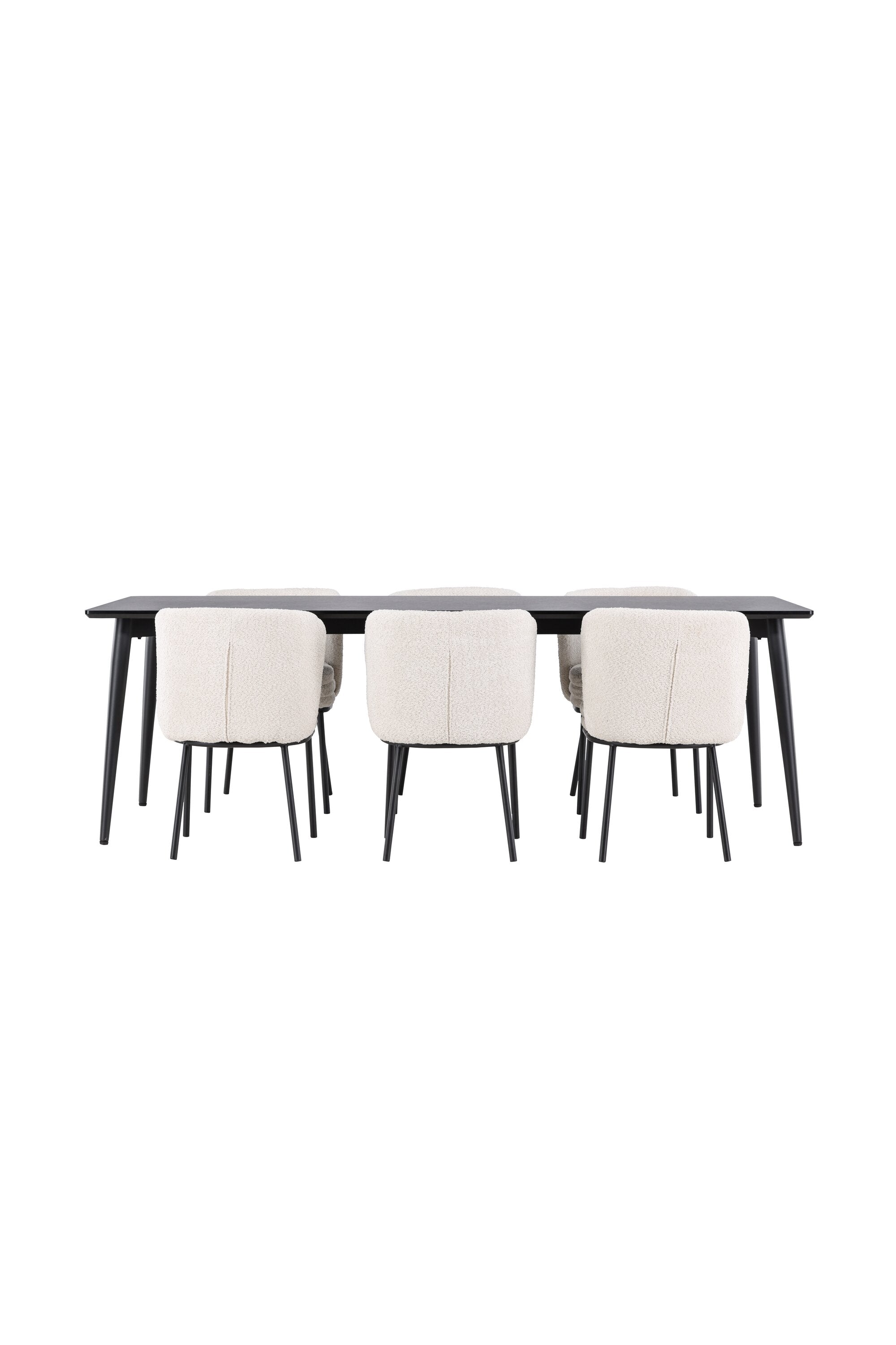 Ellis Esstisch mit Stühlen Agnes in präsentiert im Onlineshop von KAQTU Design AG. Esszimmerset ist von Venture Home