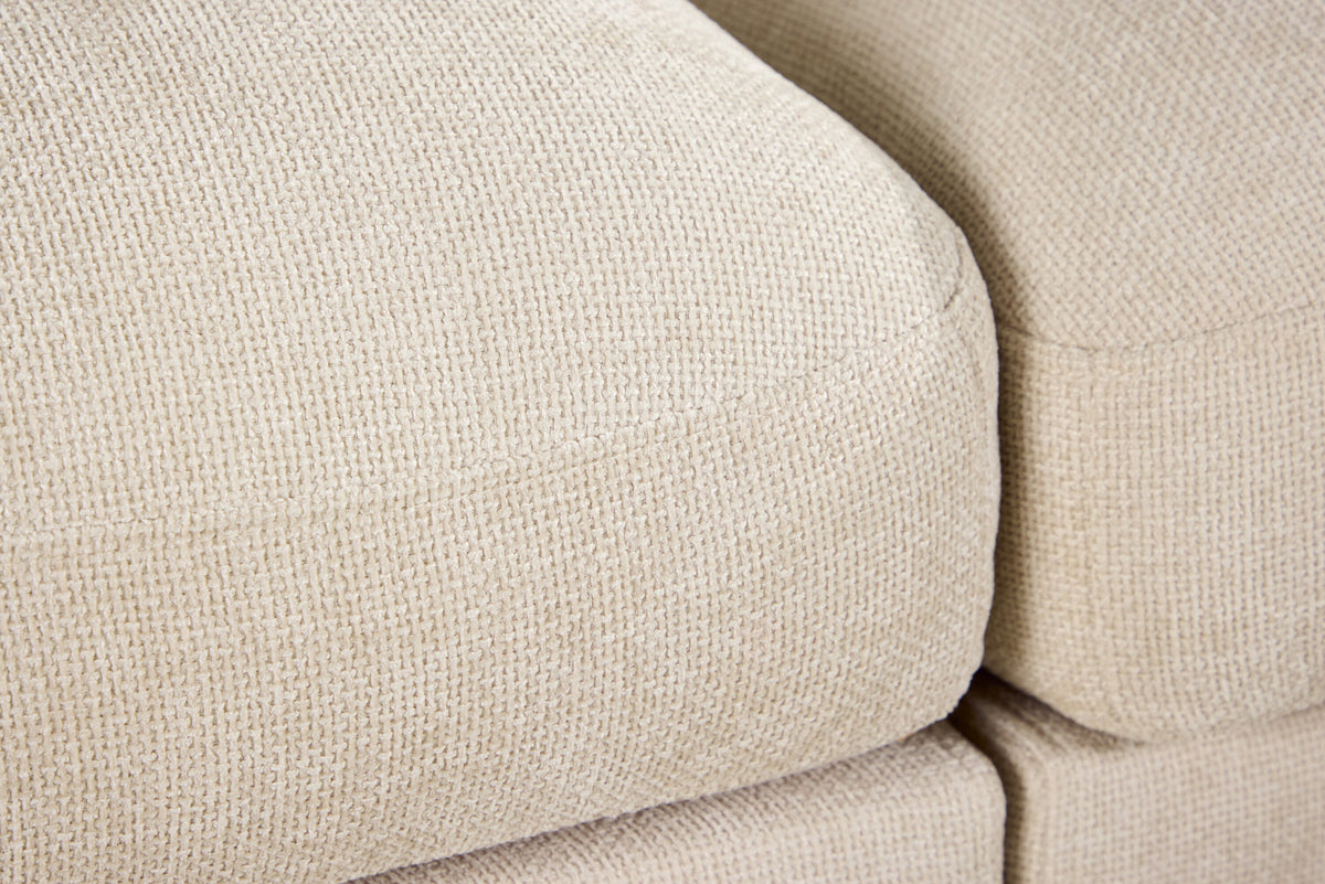 Salerno Corner Sofa Beige + Corner Sofa Beige + Corner Sofa Beige in Beige präsentiert im Onlineshop von KAQTU Design AG. 3er Sofa ist von