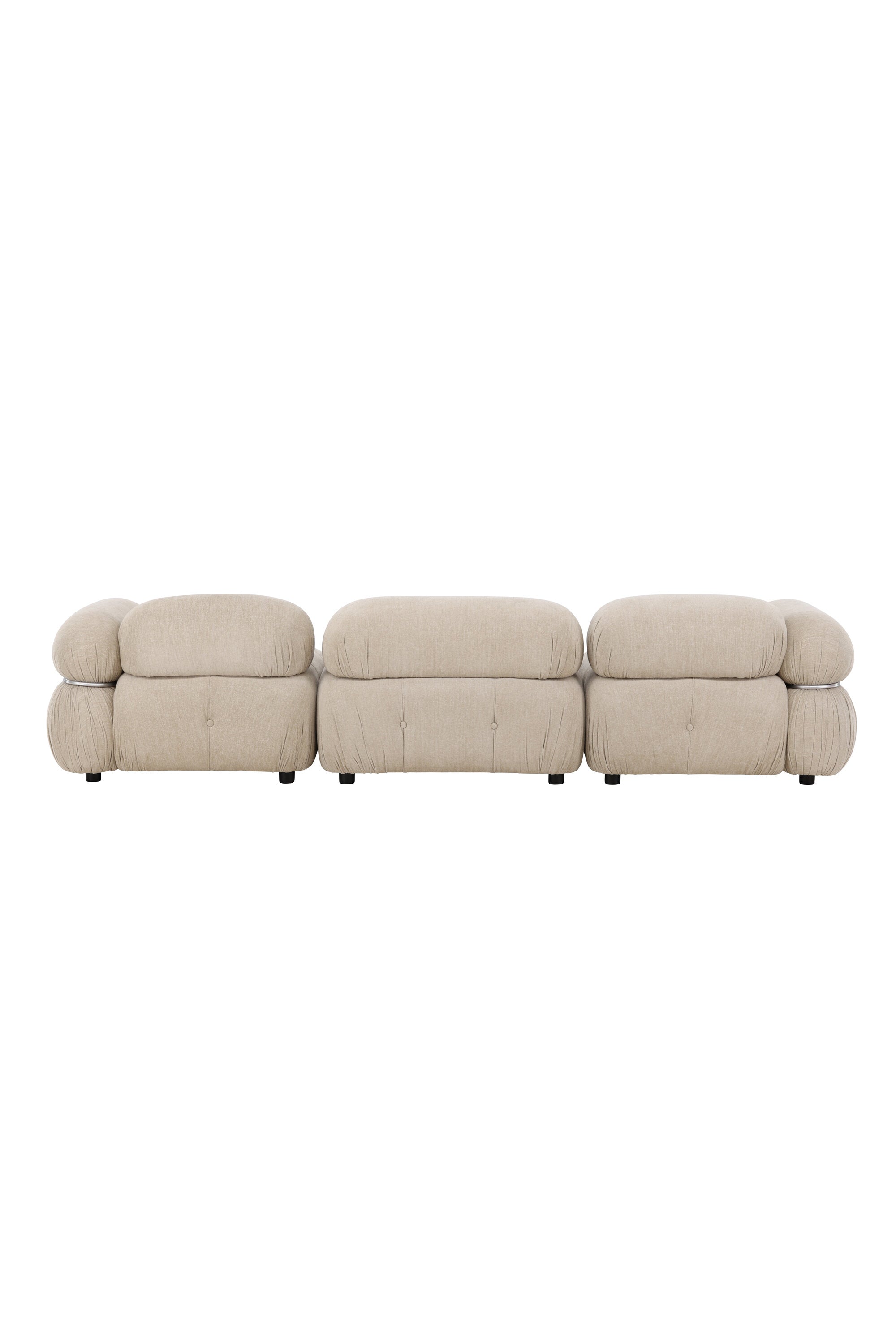 Mika 3-Sitzer Sofa in Beige präsentiert im Onlineshop von KAQTU Design AG. 2er Sofa ist von Venture Home