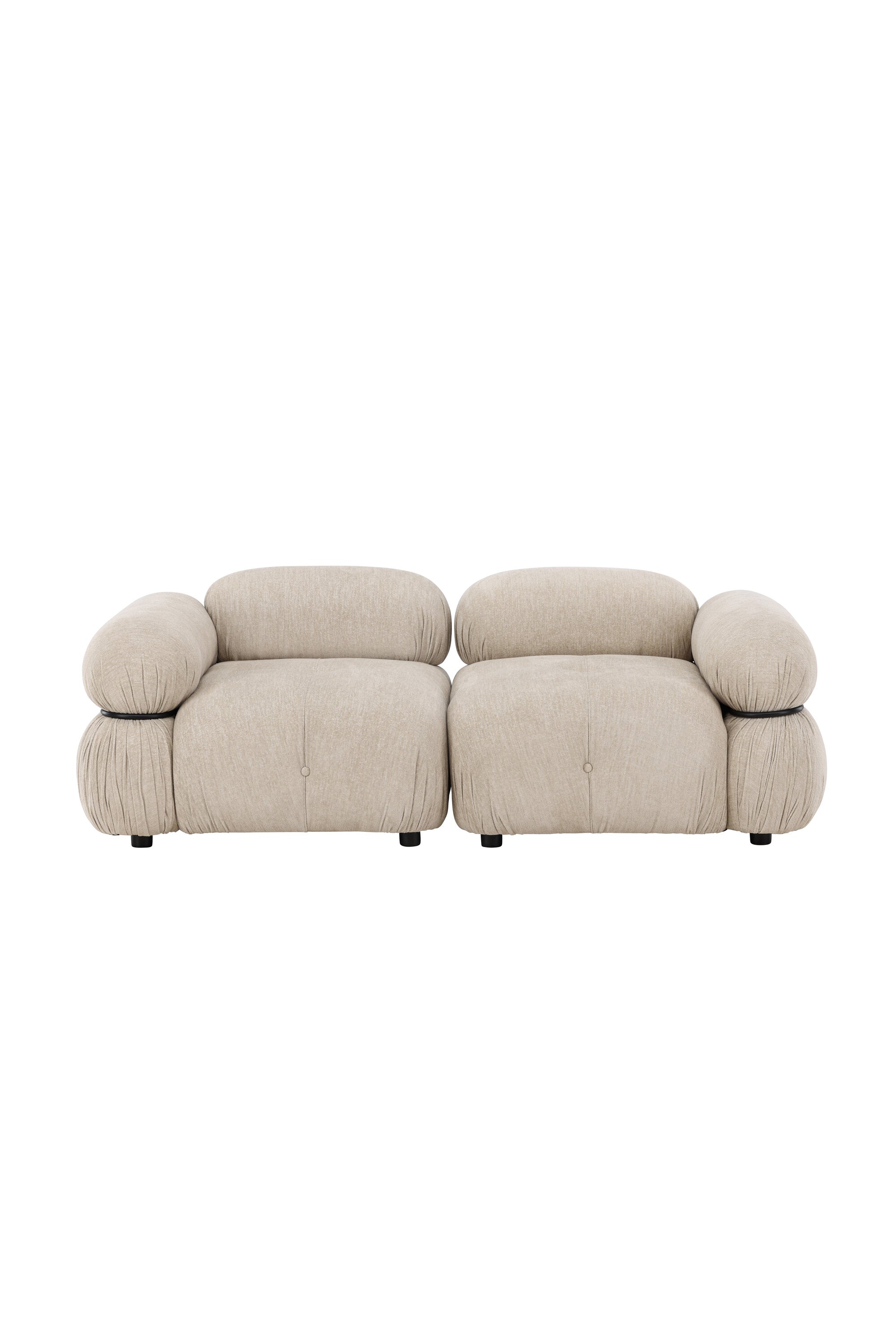 Mika 2-Sitzer-Sofa in Beige präsentiert im Onlineshop von KAQTU Design AG. 2er Sofa ist von Venture Home