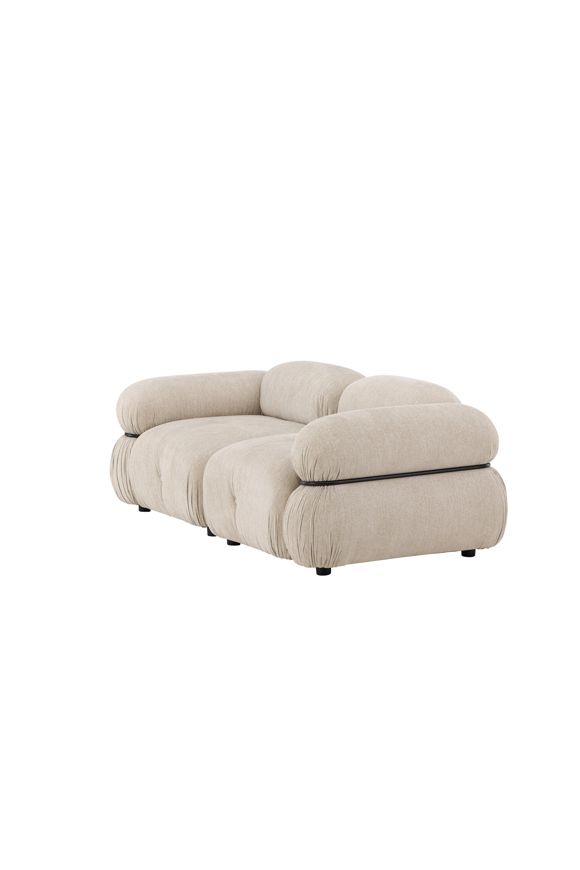 Mika 2-Sitzer-Sofa in Beige präsentiert im Onlineshop von KAQTU Design AG. 2er Sofa ist von Venture Home
