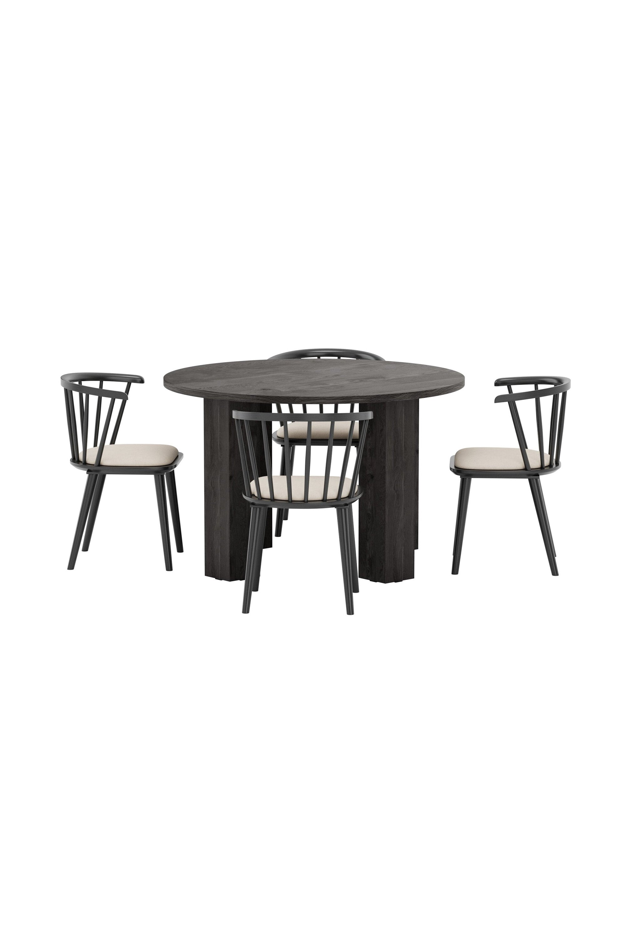 Juno Esszimmer-Set mit Stühlen Bobby in präsentiert im Onlineshop von KAQTU Design AG. Bartischset ist von Venture Home