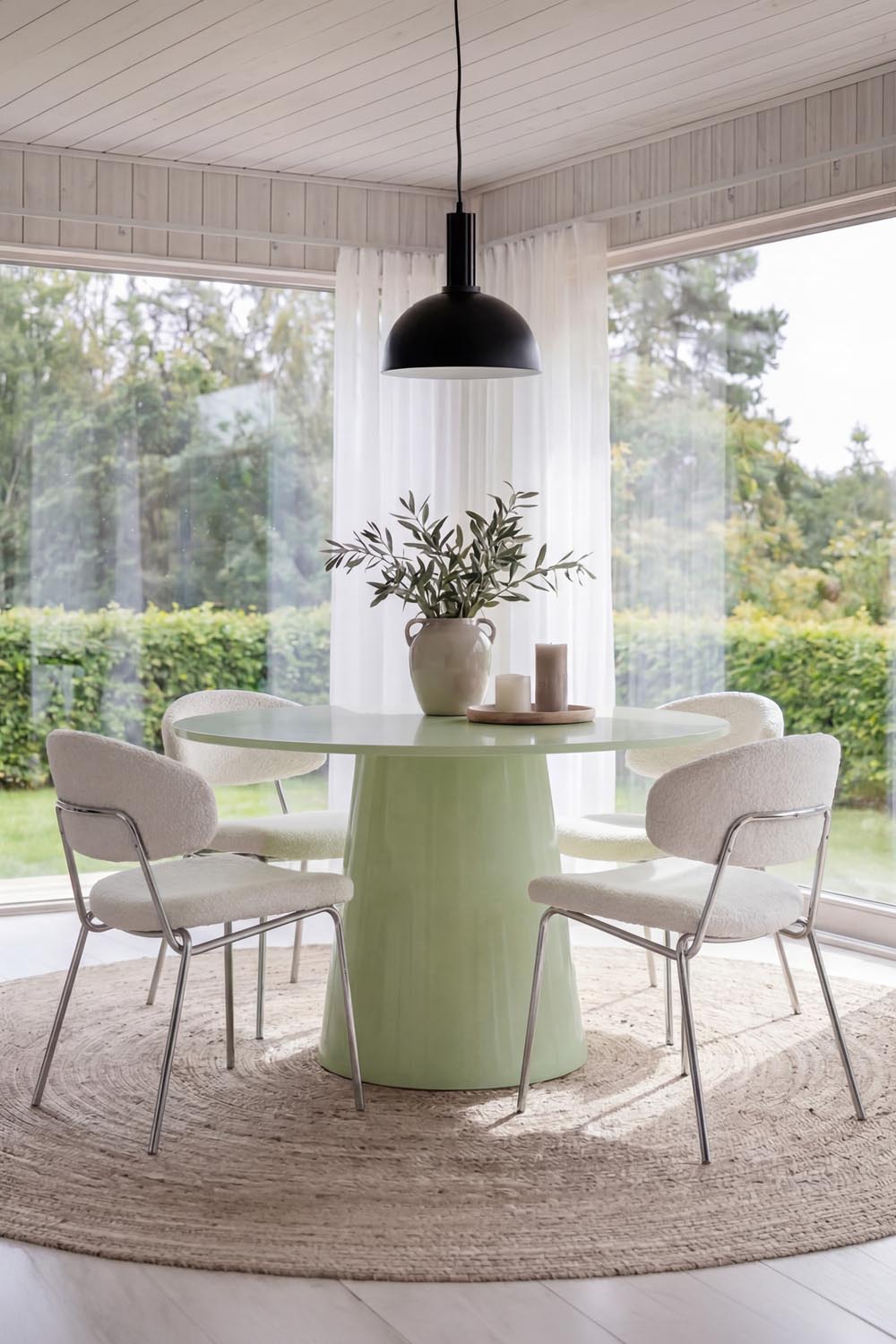 Lanzo Essgruppe mit Stühlen Chico in präsentiert im Onlineshop von KAQTU Design AG. Bartischset ist von Venture Home