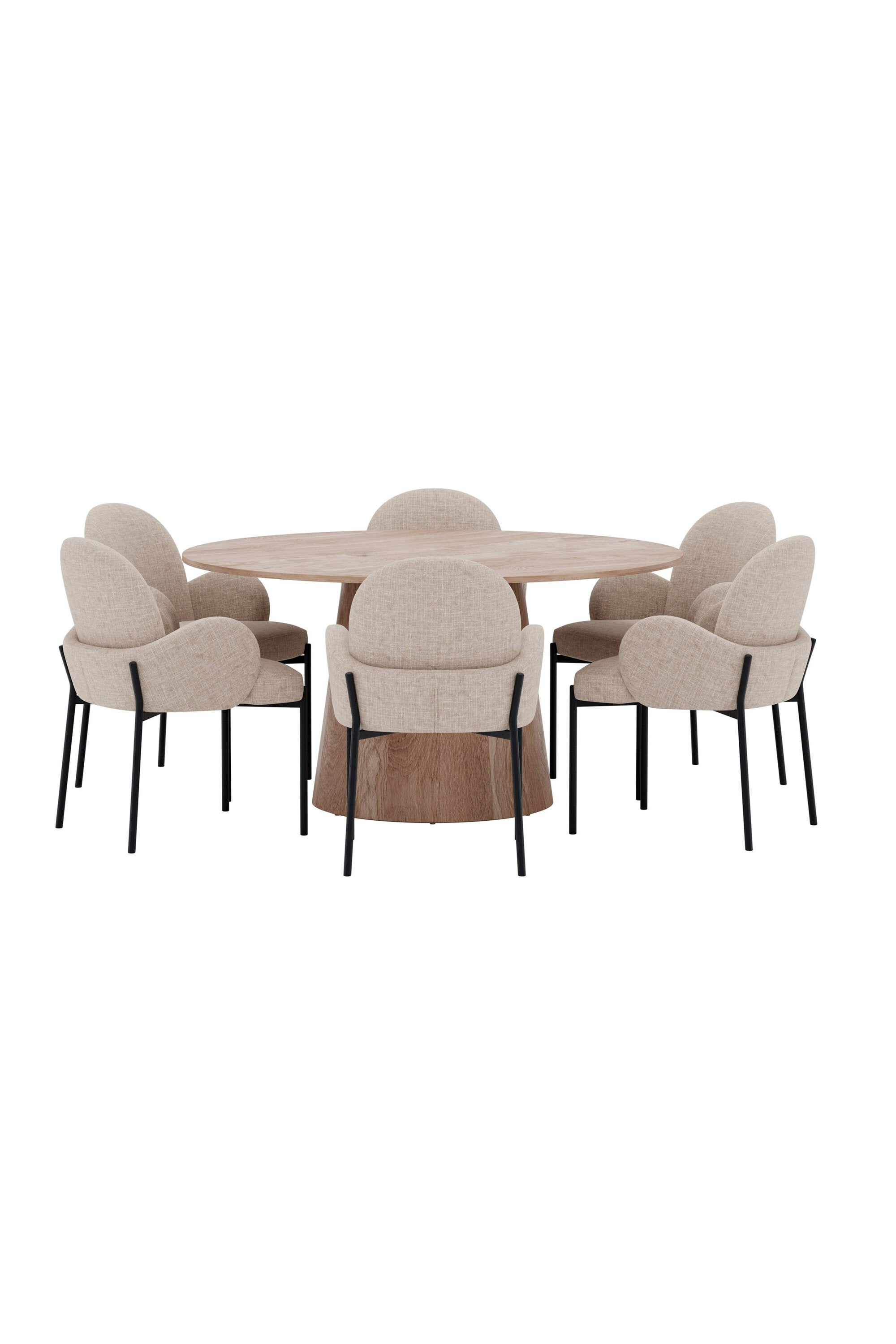 Lanzo Esstisch-Set mit Stühlen Blom in präsentiert im Onlineshop von KAQTU Design AG. Bartischset ist von Venture Home