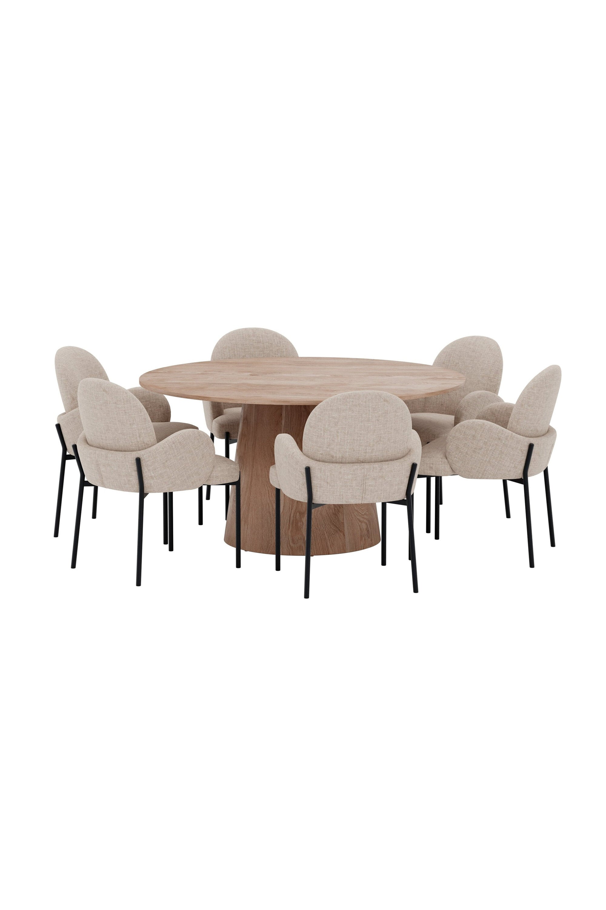 Lanzo Esstisch-Set mit Stühlen Blom in präsentiert im Onlineshop von KAQTU Design AG. Bartischset ist von Venture Home