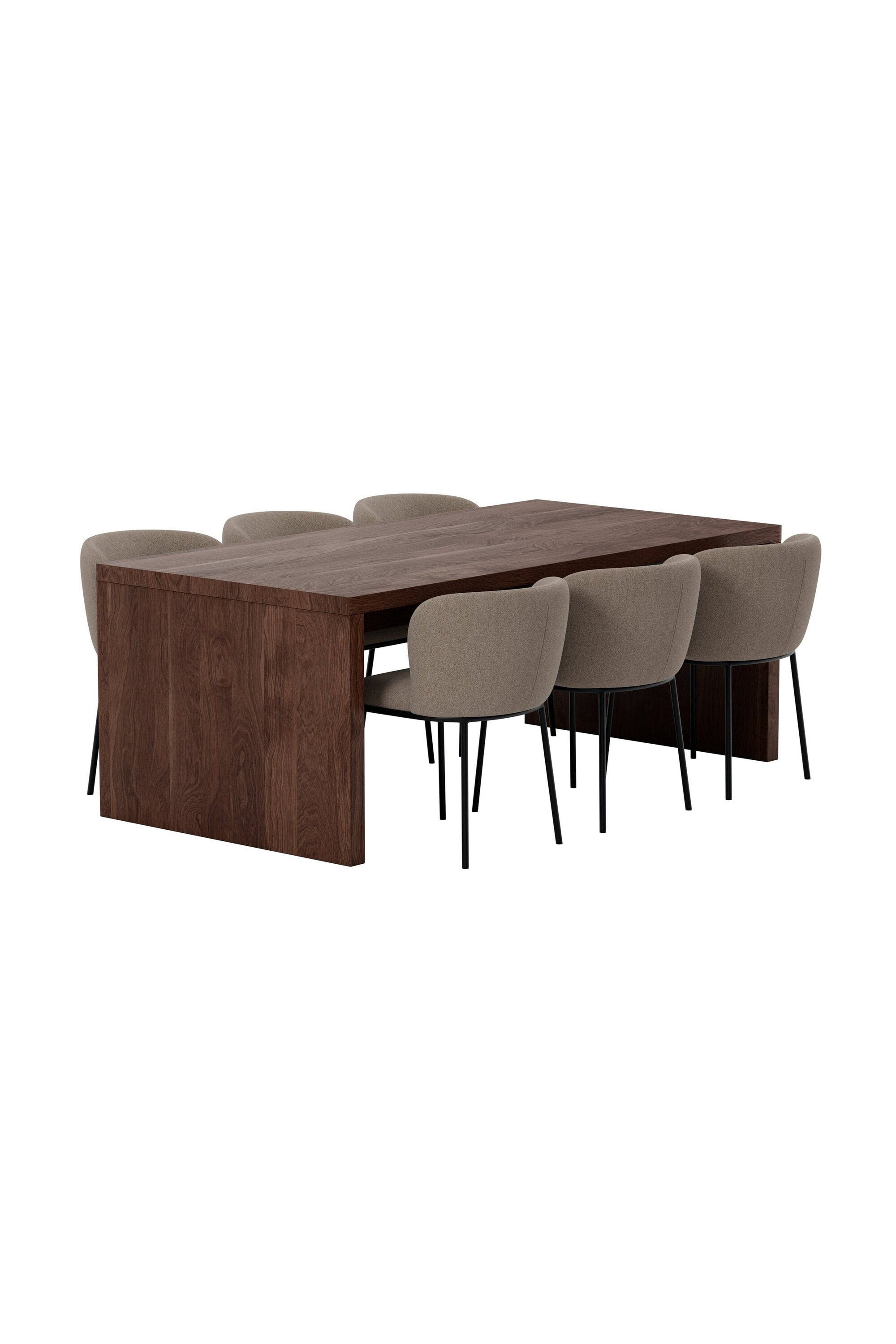 Evone Esstischgarnitur mit Stühlen Edina in präsentiert im Onlineshop von KAQTU Design AG. Esszimmerset ist von Venture Home